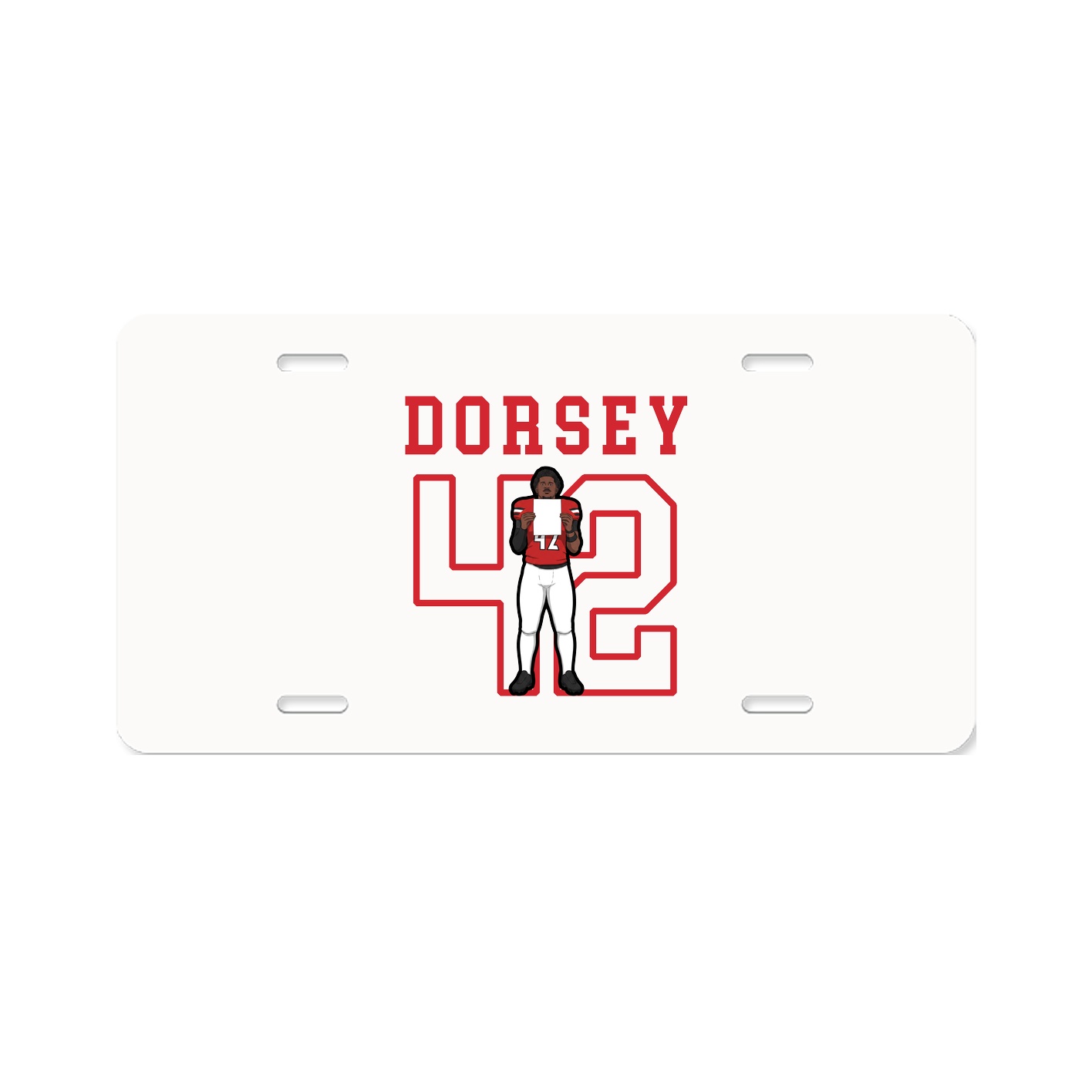 License Plate — Shirsey in Classic