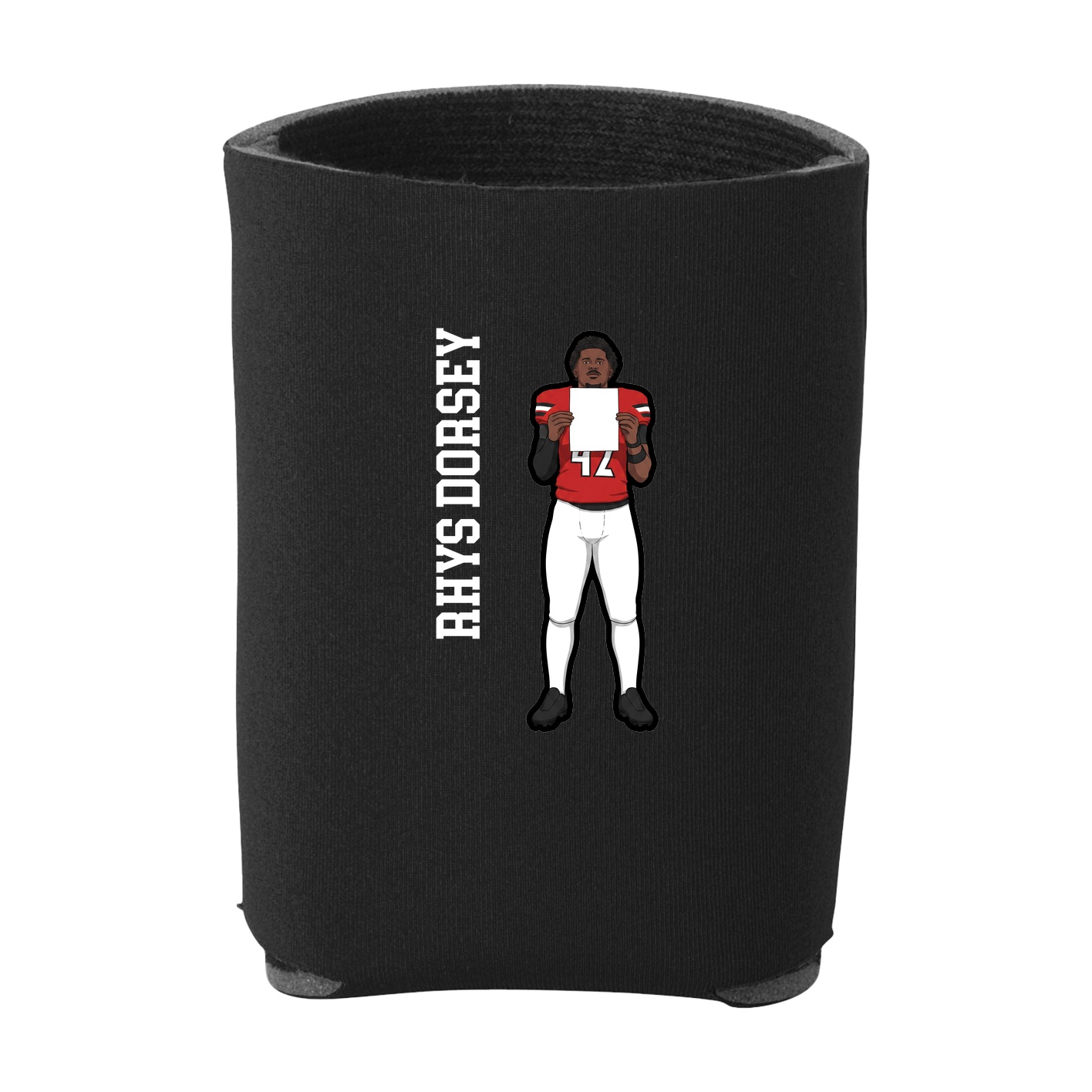 Can Holder — Name Vertical in Black