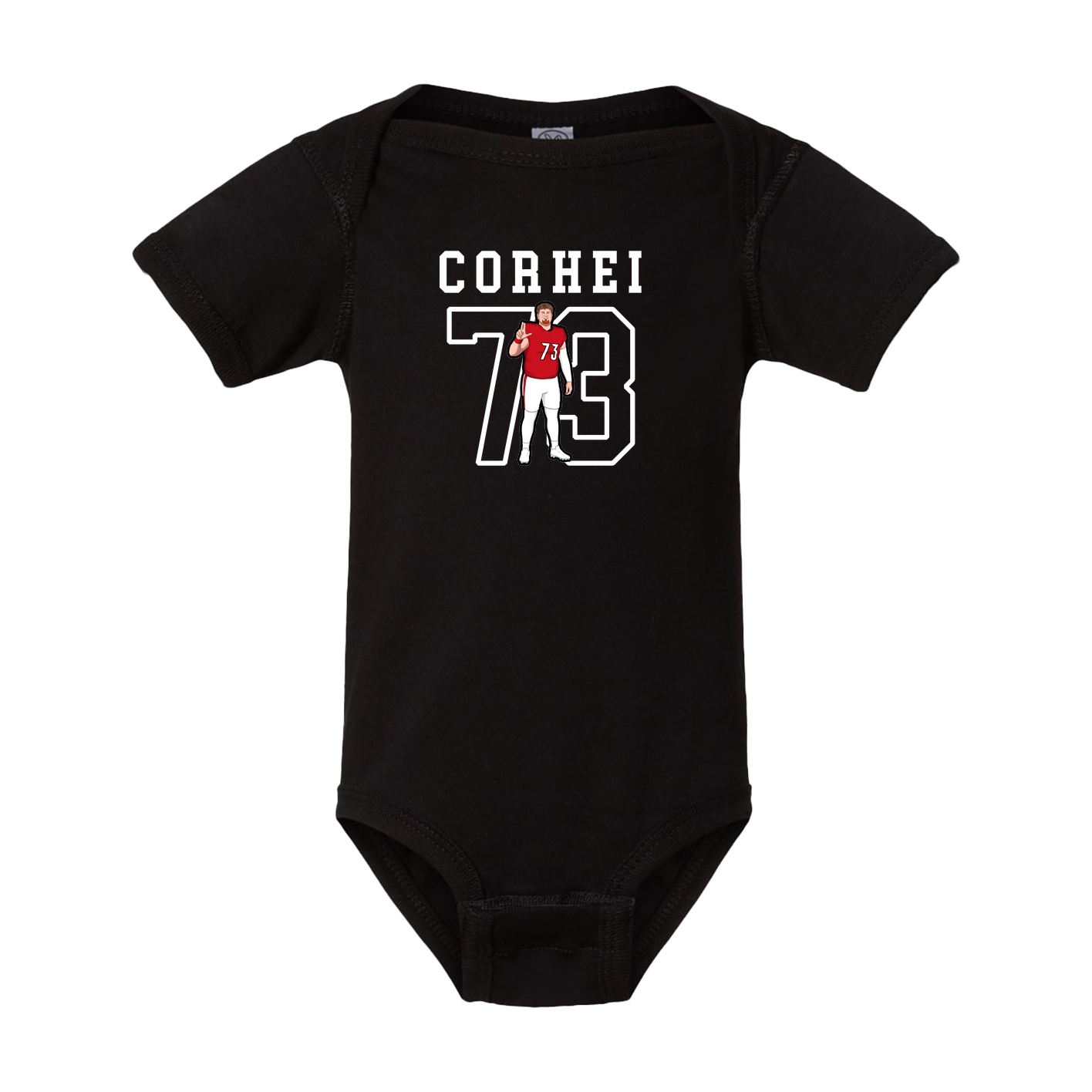 Baby Onesie — Shirsey in Black
