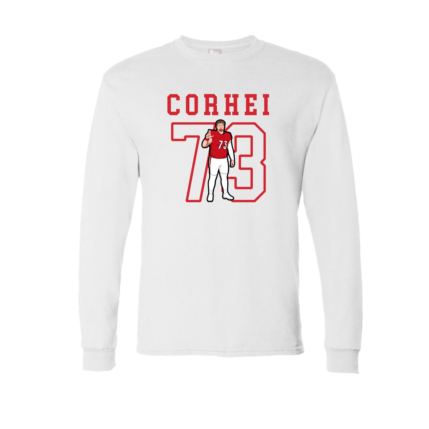 Long Sleeve Tee — Shirsey in White