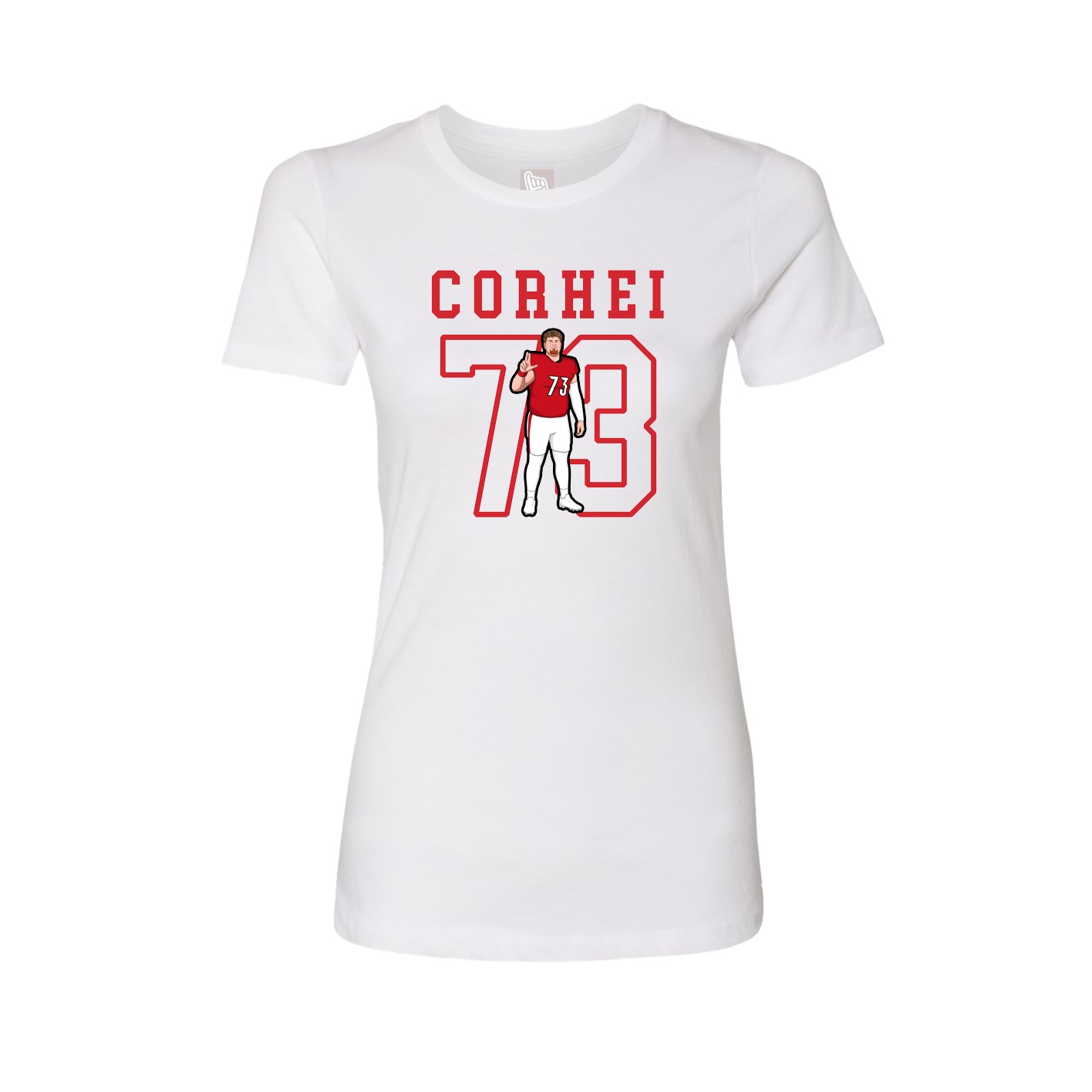 Fitted Women's Tee — Shirsey in White