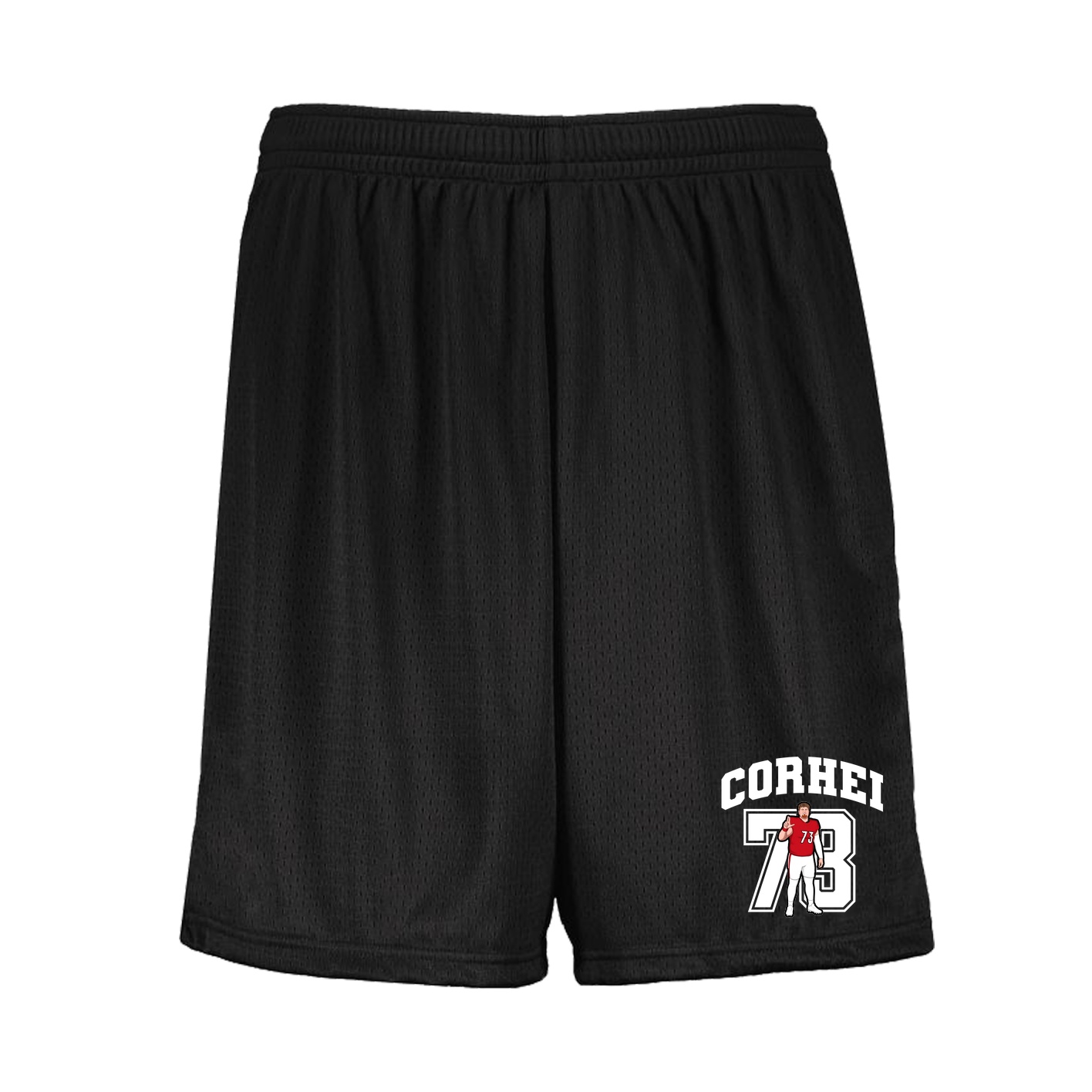 Shorts — Number in Black