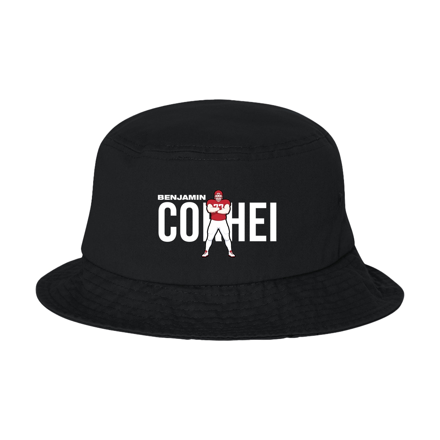 Bucket Cap — Player Name in Black