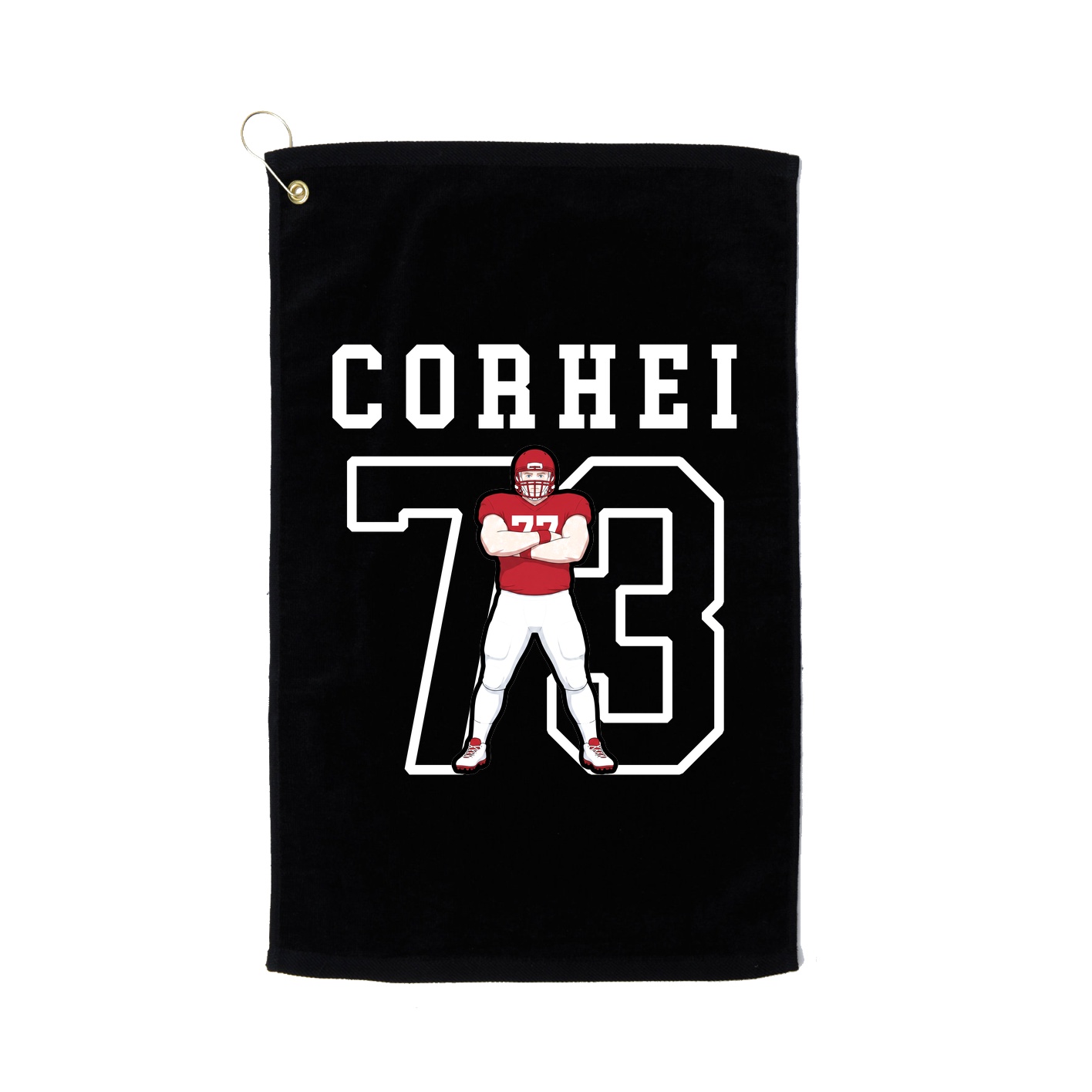 Golf Towel — Shirsey in Black