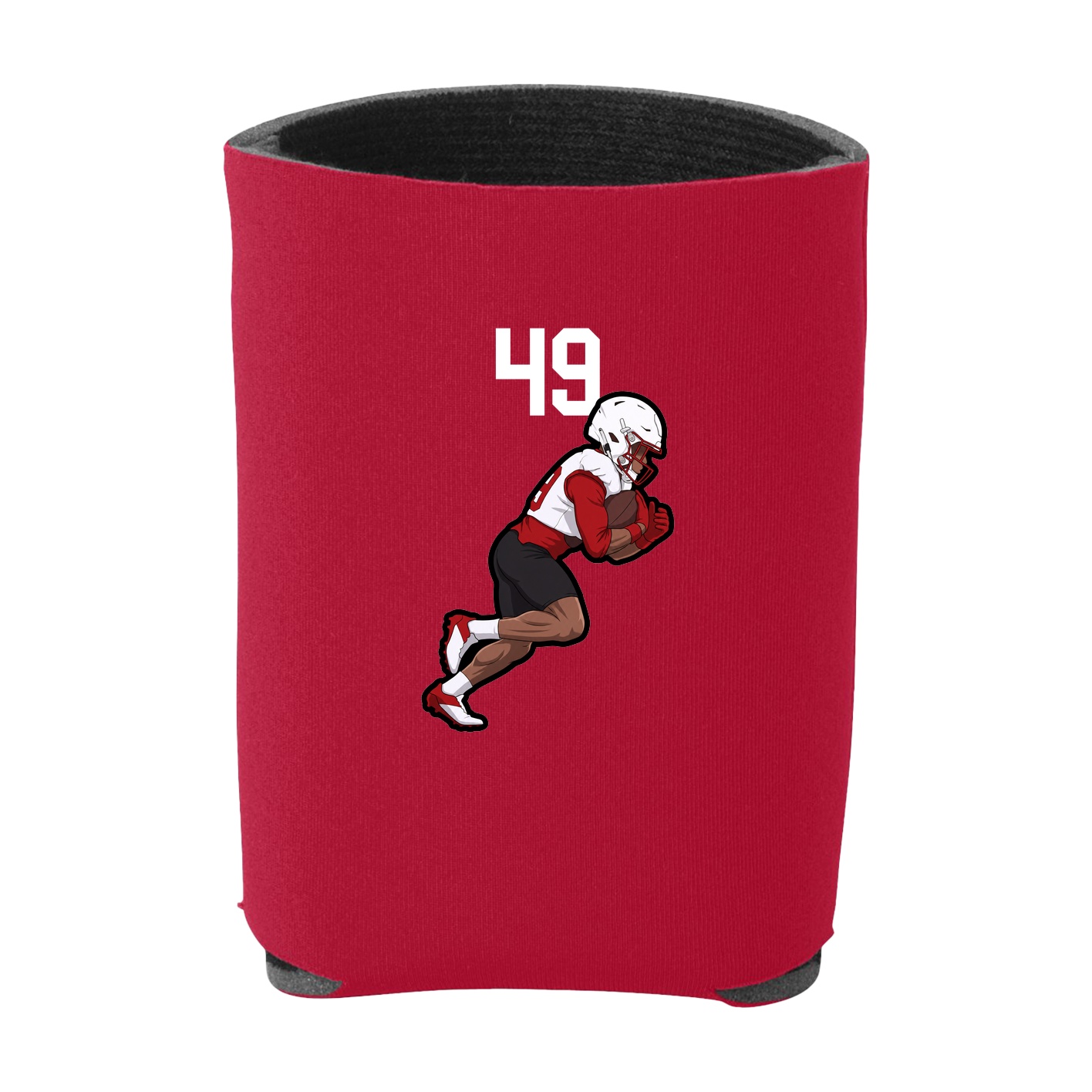 Can Holder — Number Top in Red