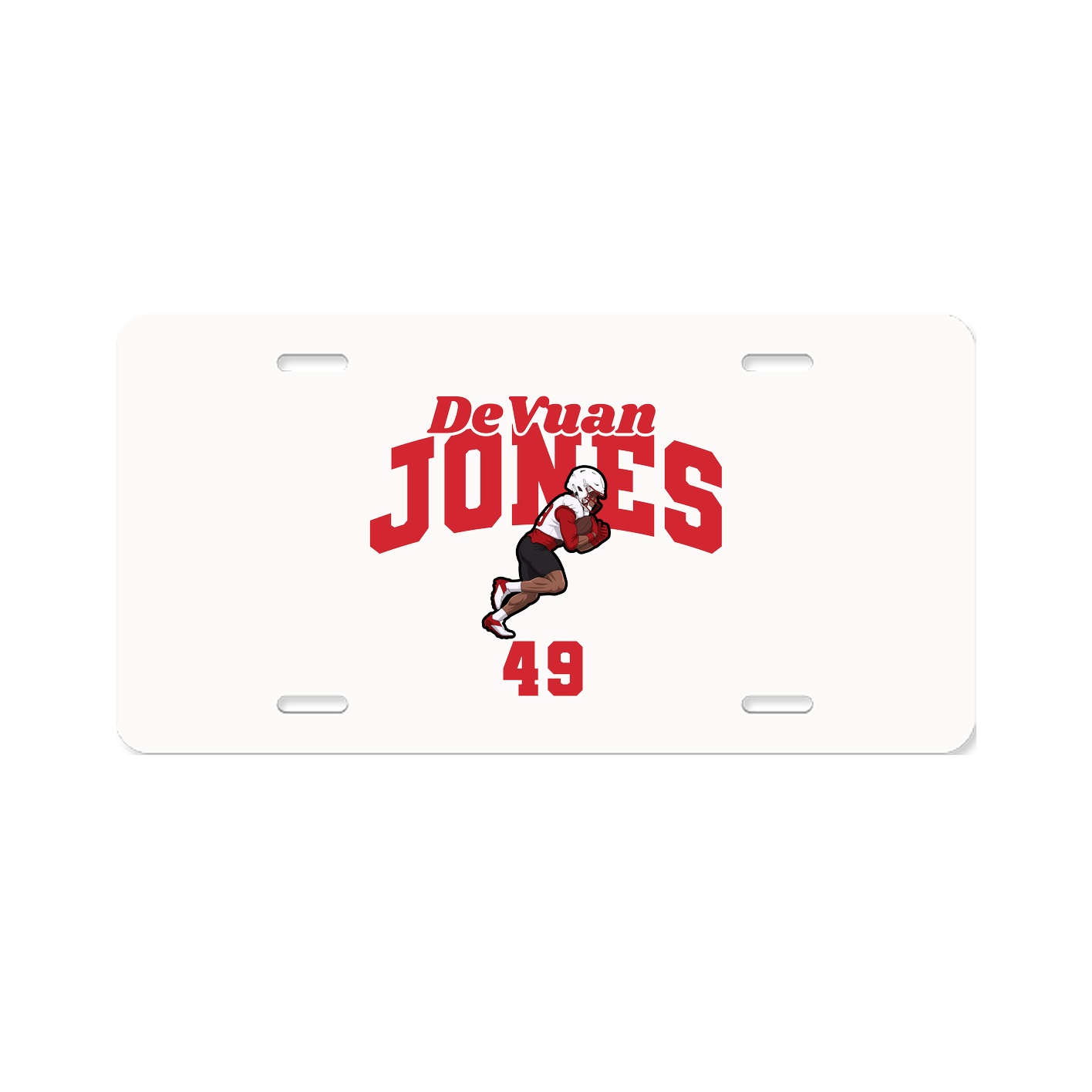 License Plate — Signature Arch in Classic