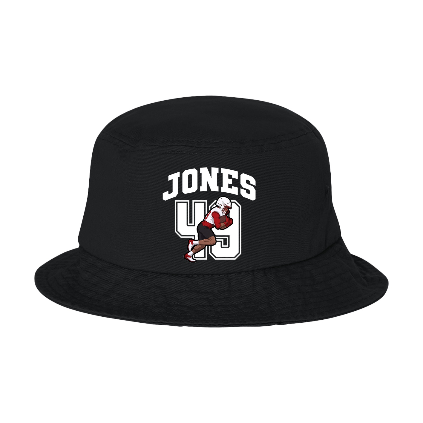 Bucket Cap — Number in Black