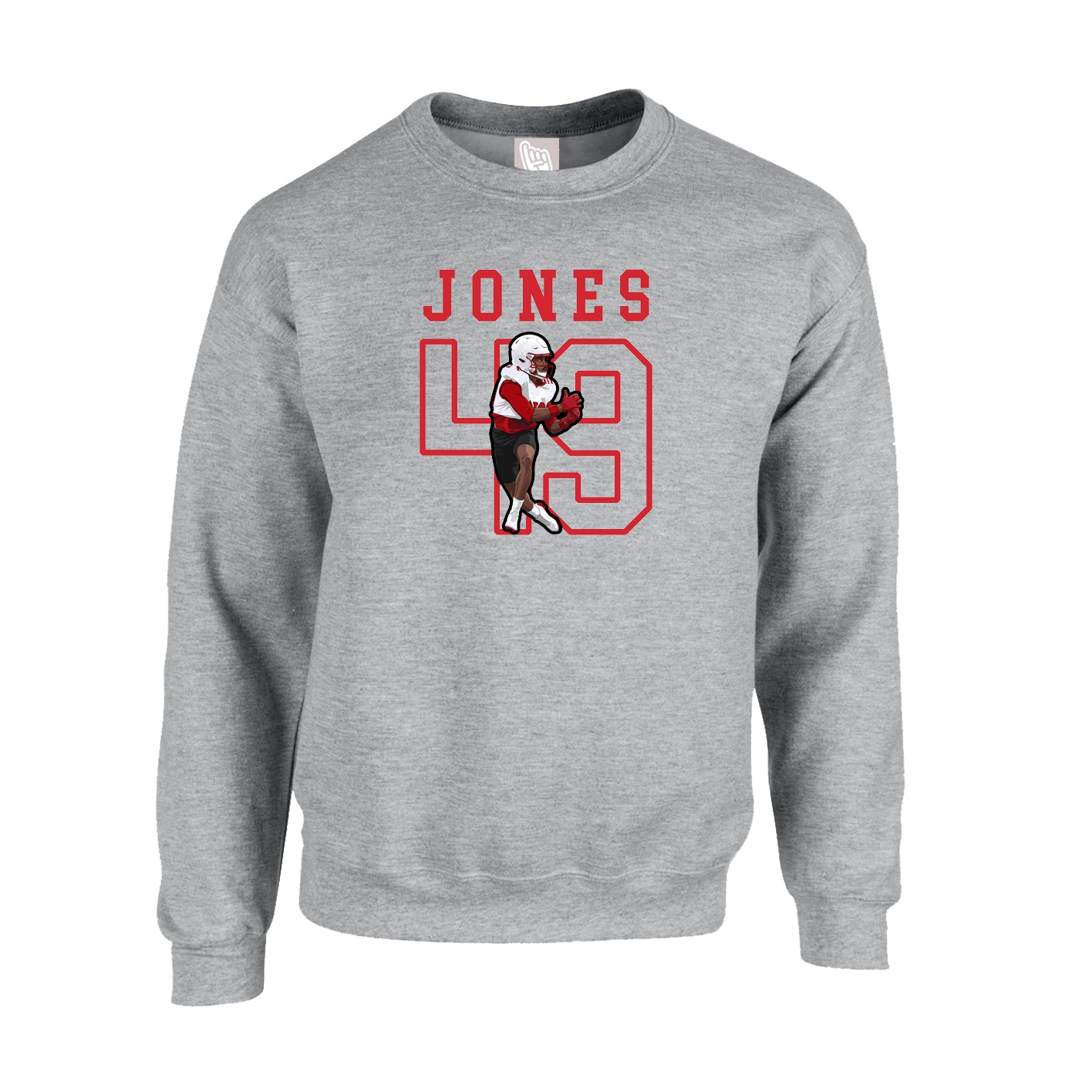 Fleece Crew — Shirsey in Grey