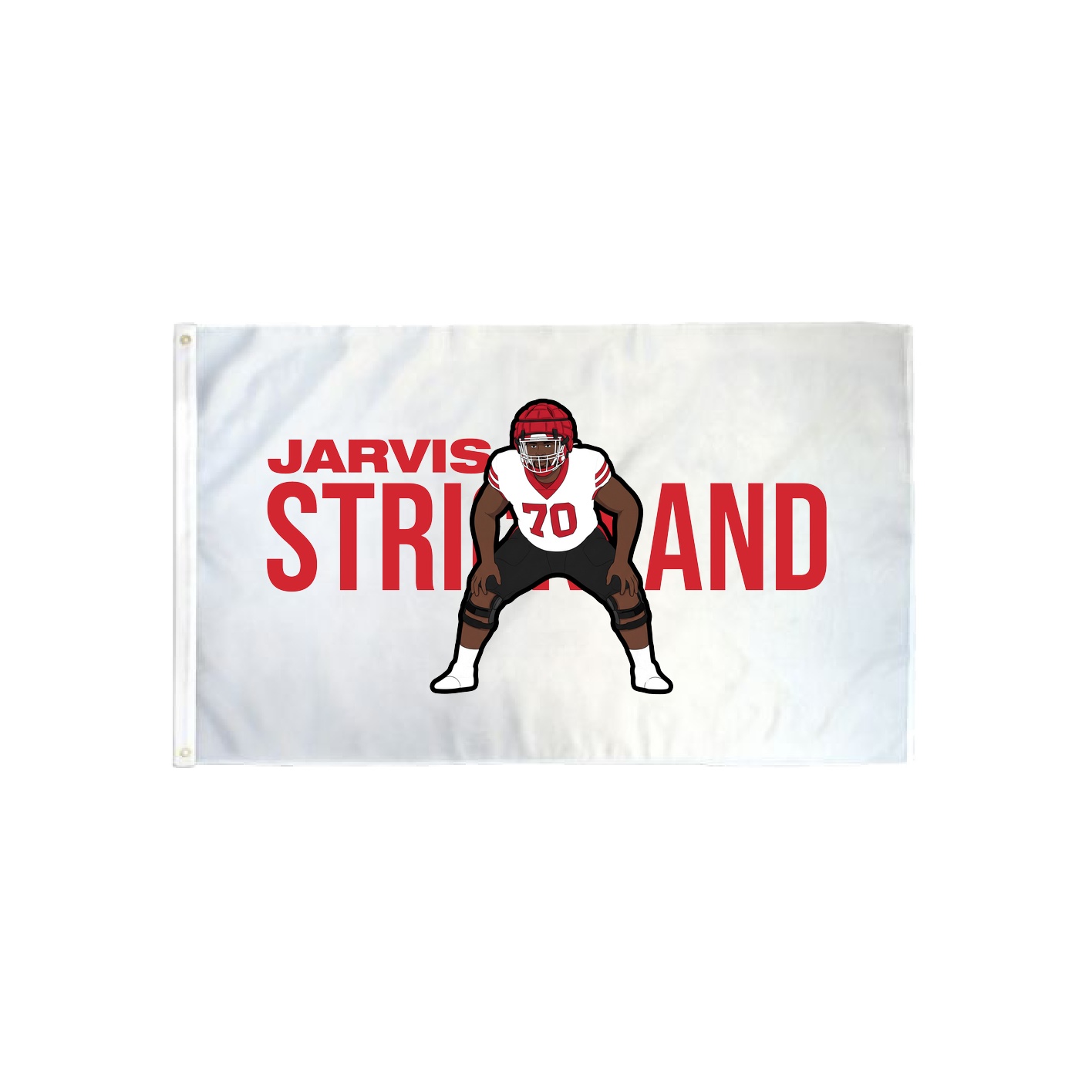 3x5 Flag — Player Name in Classic