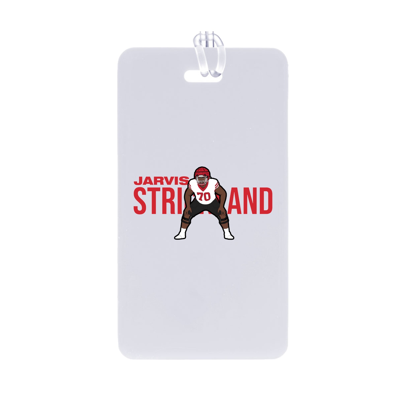 Bag Tag — Player Name in Classic