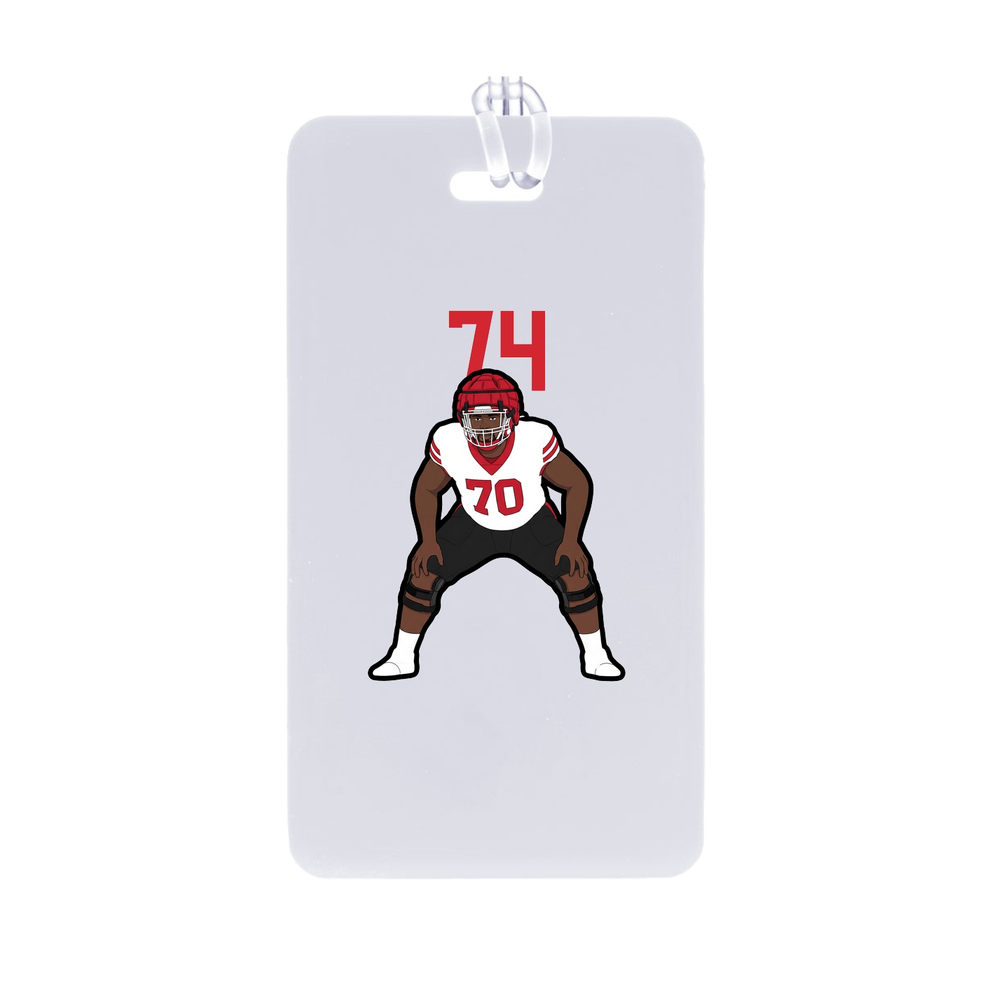 Bag Tag — Number Top in Classic