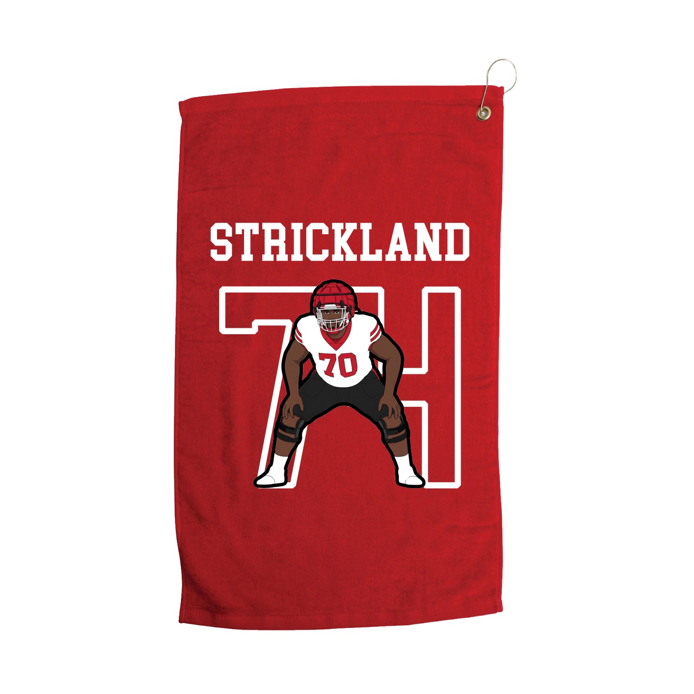 Golf Towel — Shirsey in Red