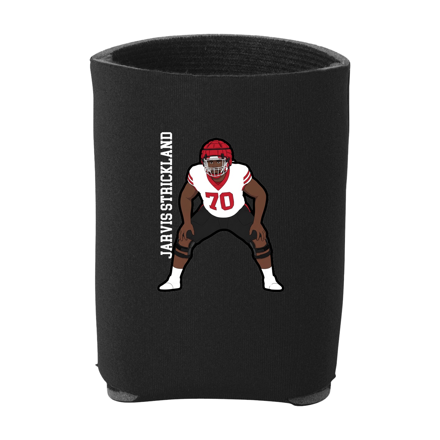 Can Holder — Name Vertical in Black