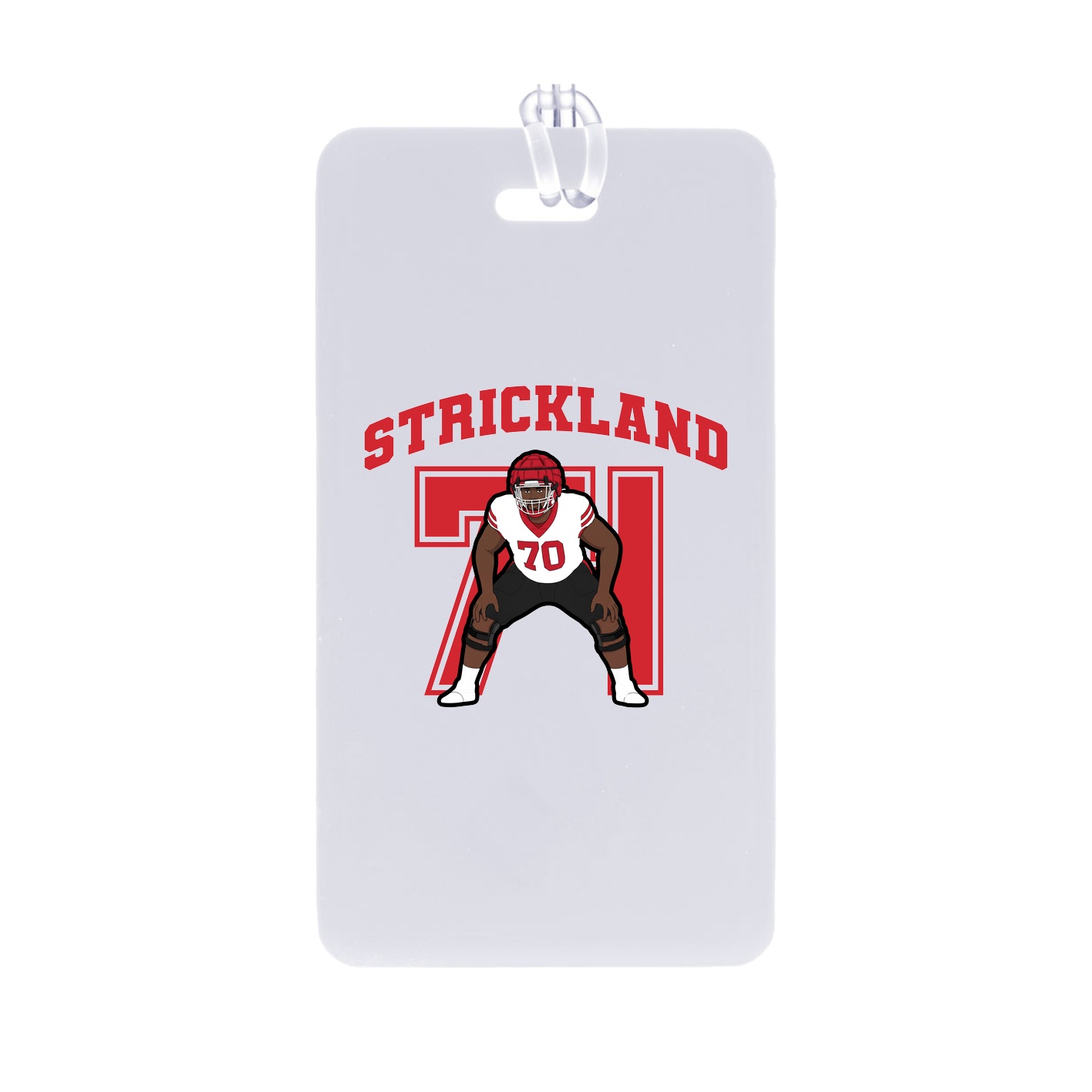 Bag Tag — Number in Classic