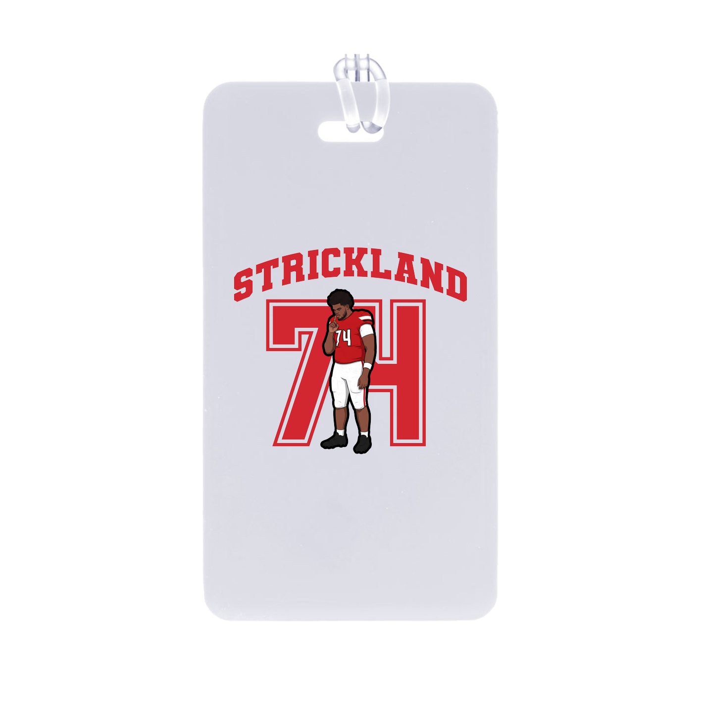 Bag Tag — Number in Classic