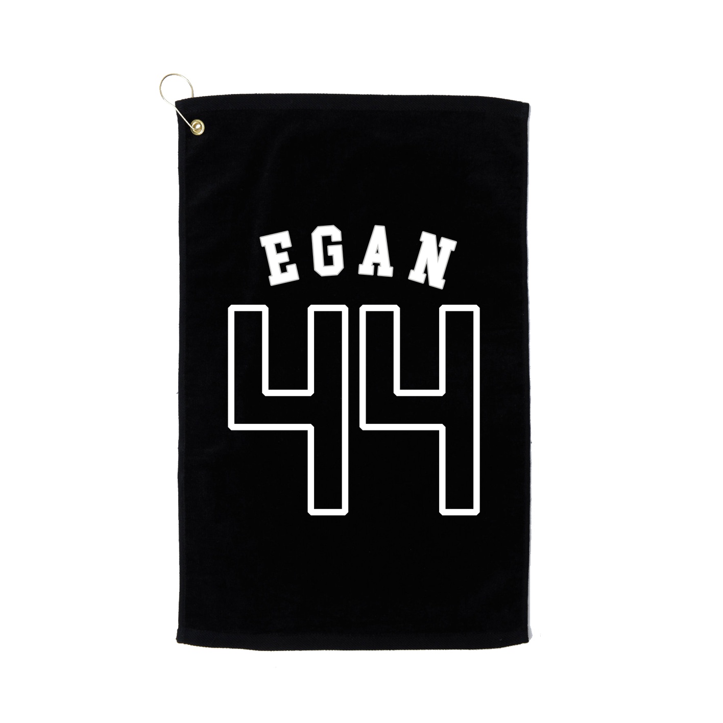 Golf Towel — Shirsey Arch in Black