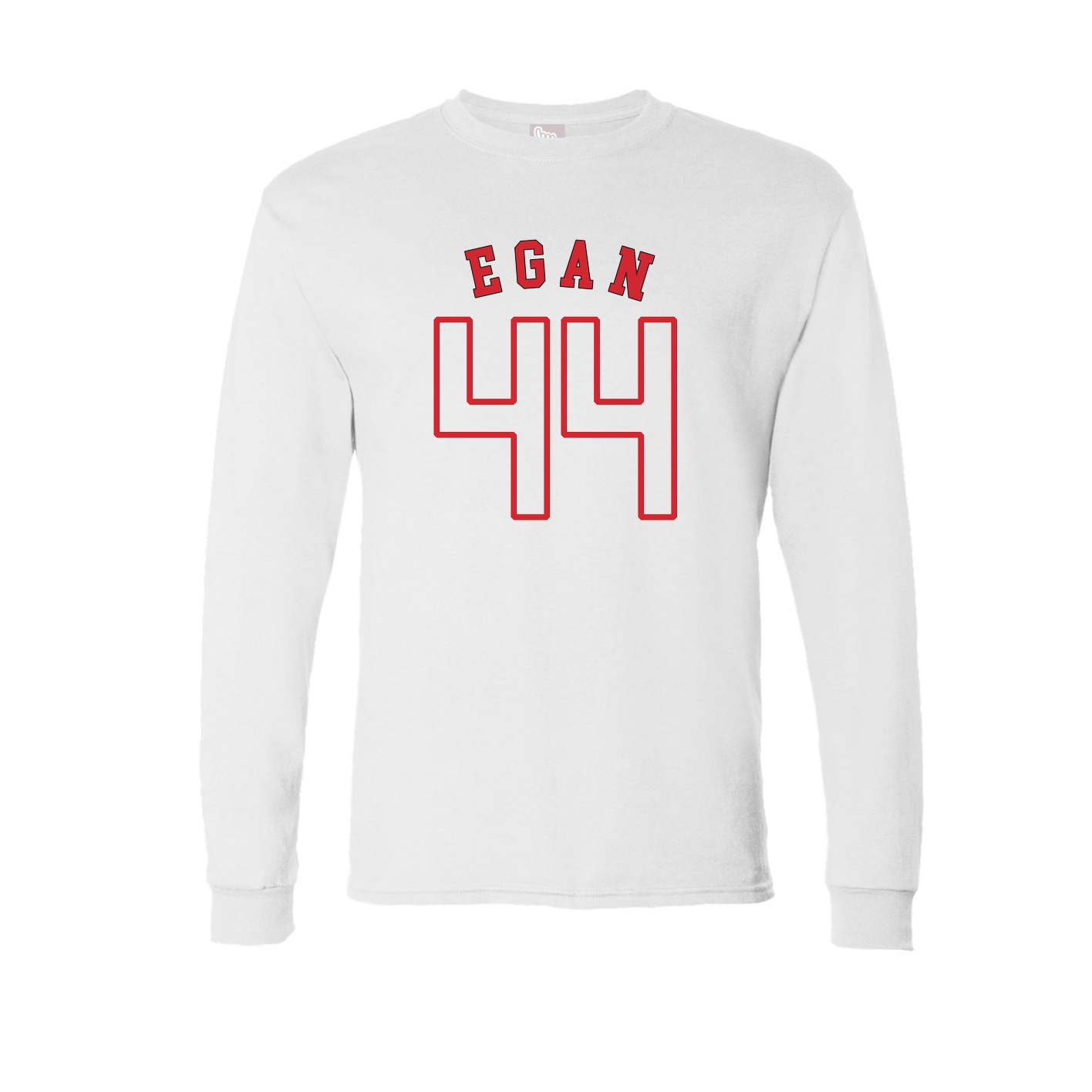 Long Sleeve Tee — Shirsey Arch in White