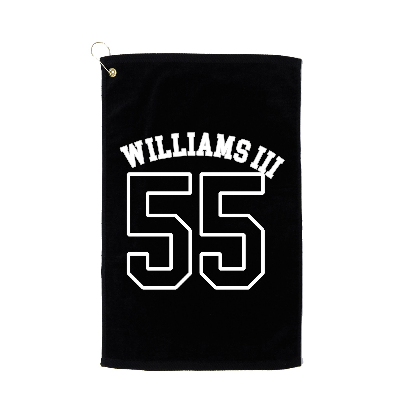 Golf Towel — Shirsey Arch in Black