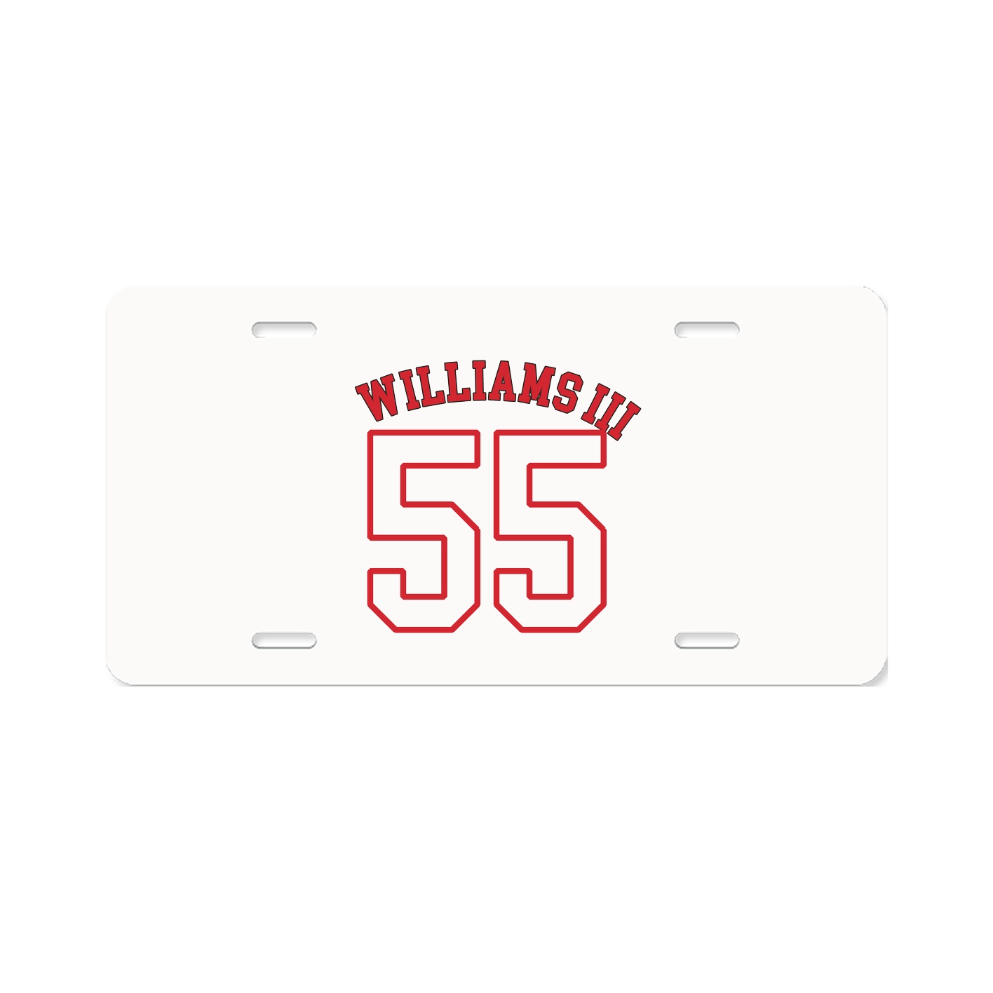 License Plate — Shirsey Arch in Classic