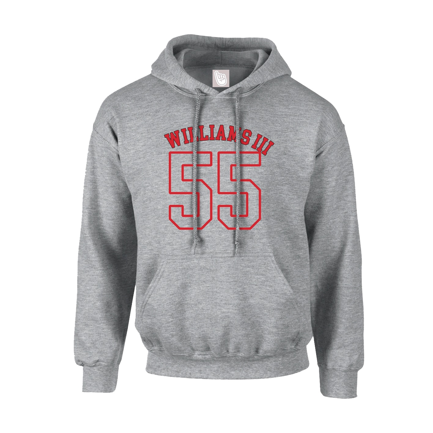 Hoodie — Shirsey Arch in Grey