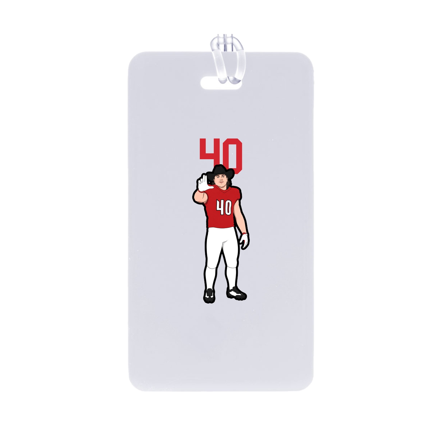 Bag Tag — Number Top in Classic
