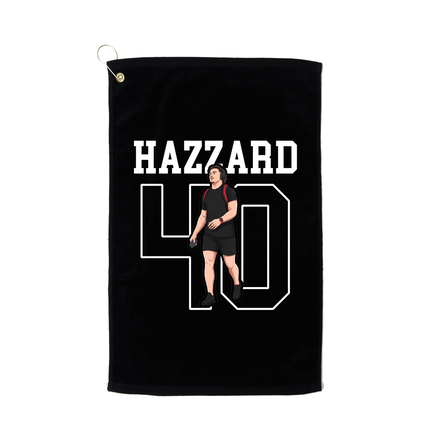 Golf Towel — Shirsey in Black