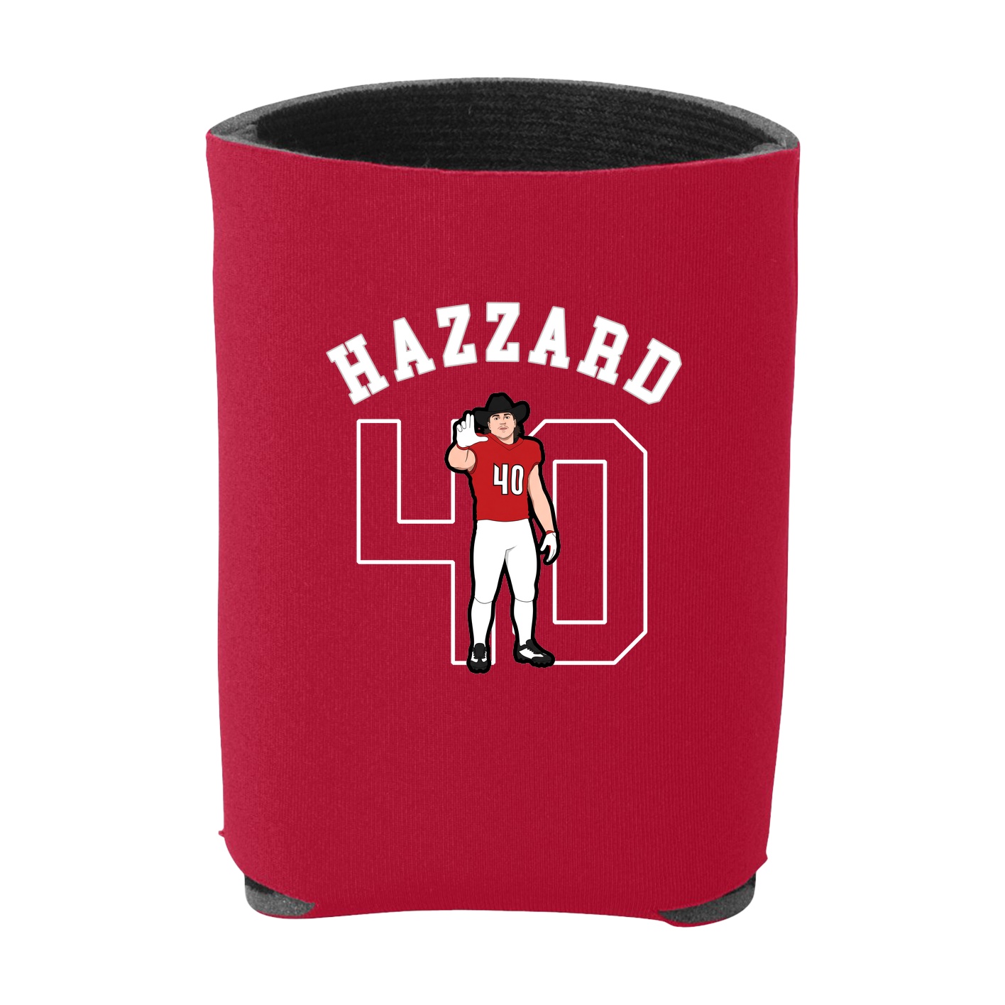 Can Holder — Shirsey Arch in Red