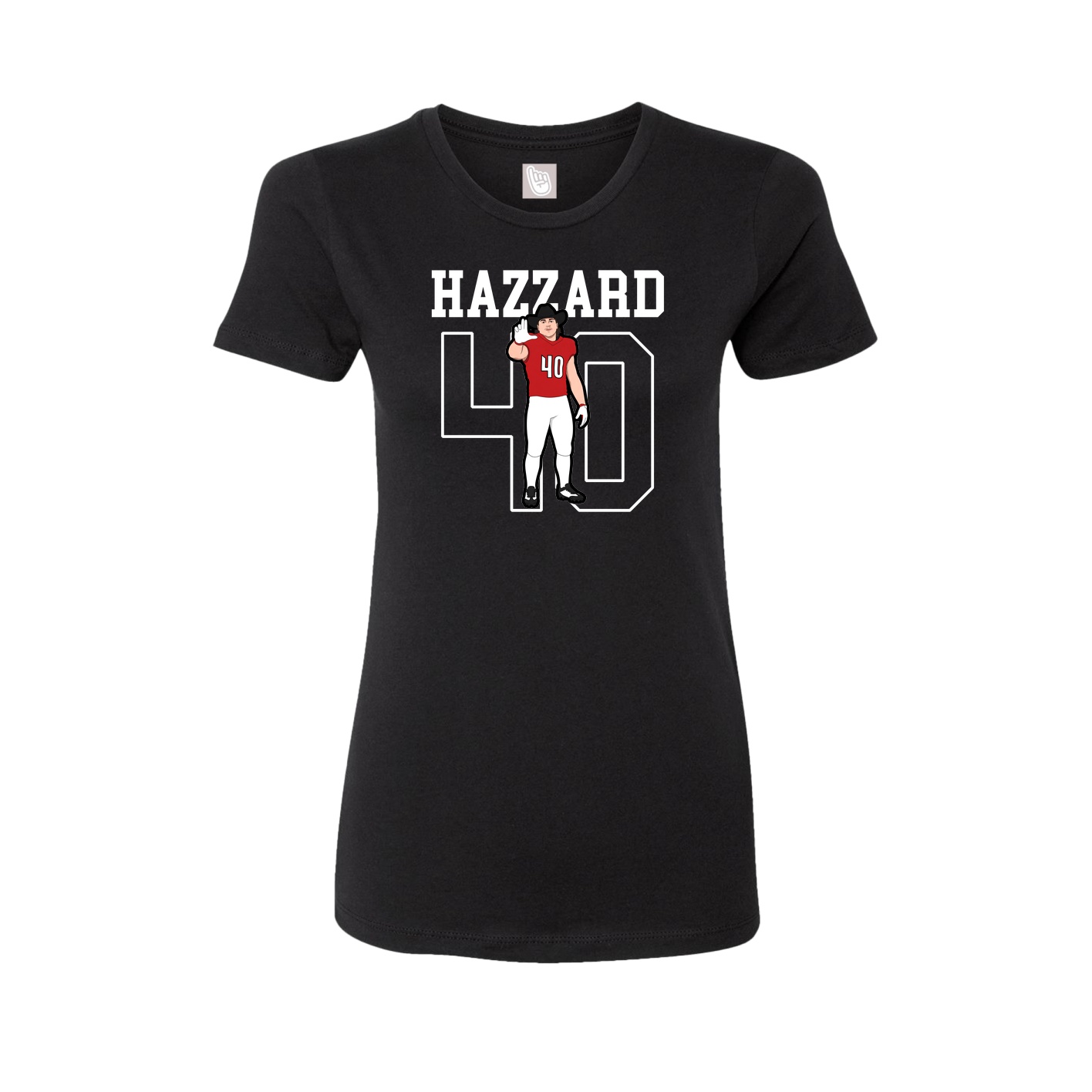Fitted Women's Tee — Shirsey in Black