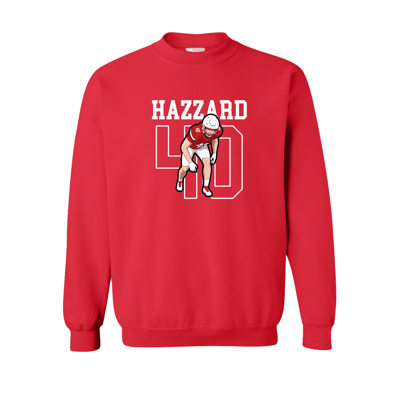 Fleece Crew — Shirsey in Red