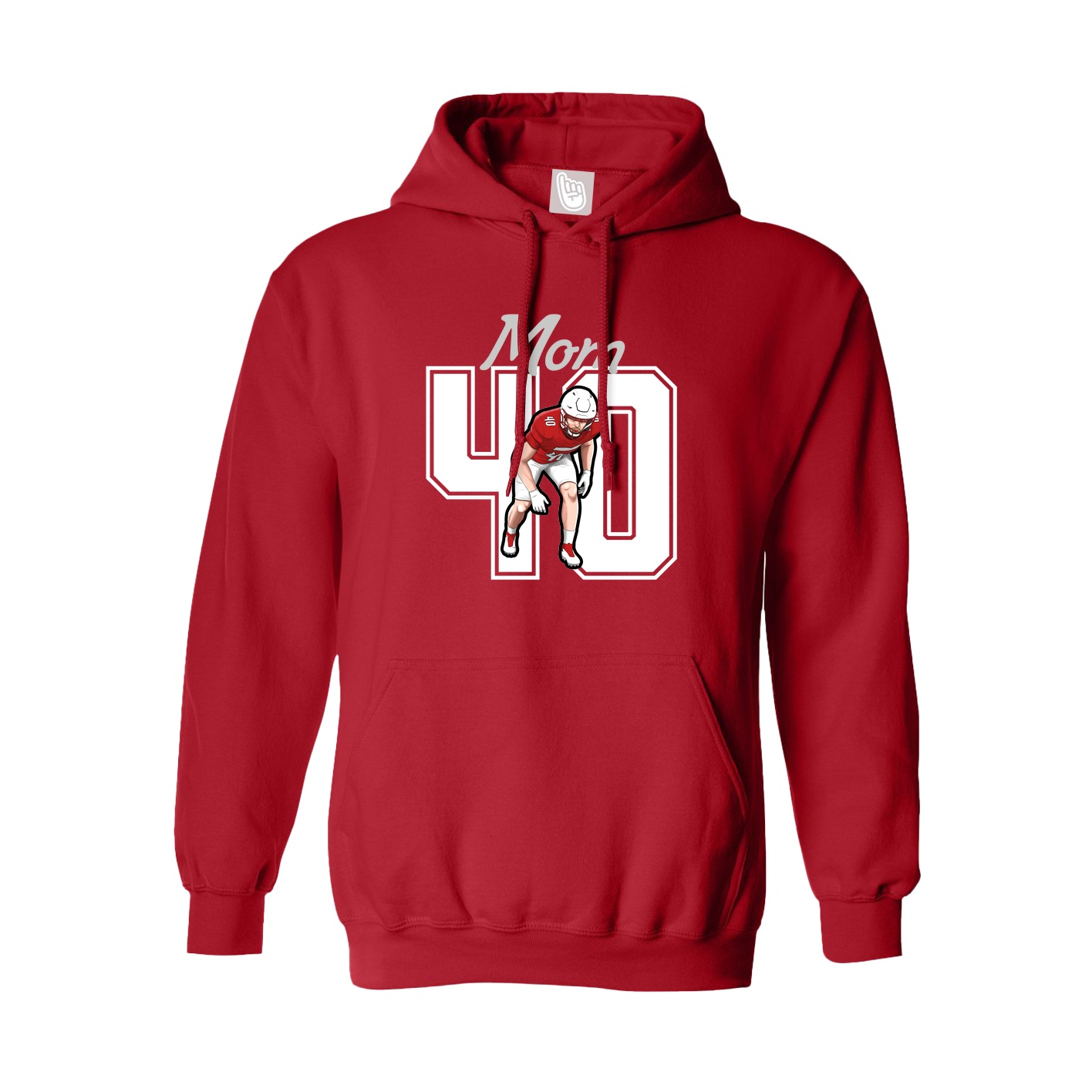 Youth Hoodie — Mothers Day Shirsey in Red