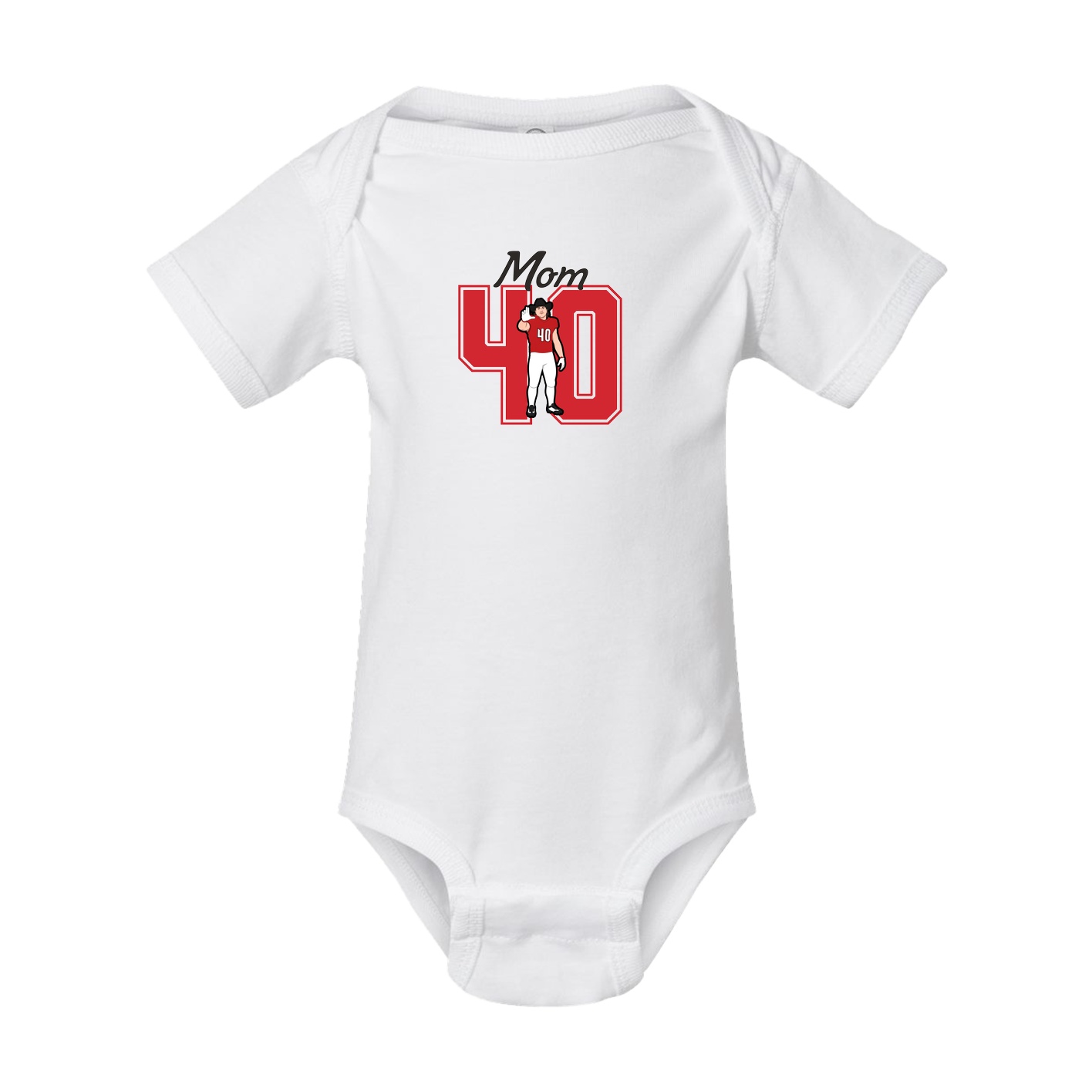 Baby Onesie — Mothers Day Shirsey in White