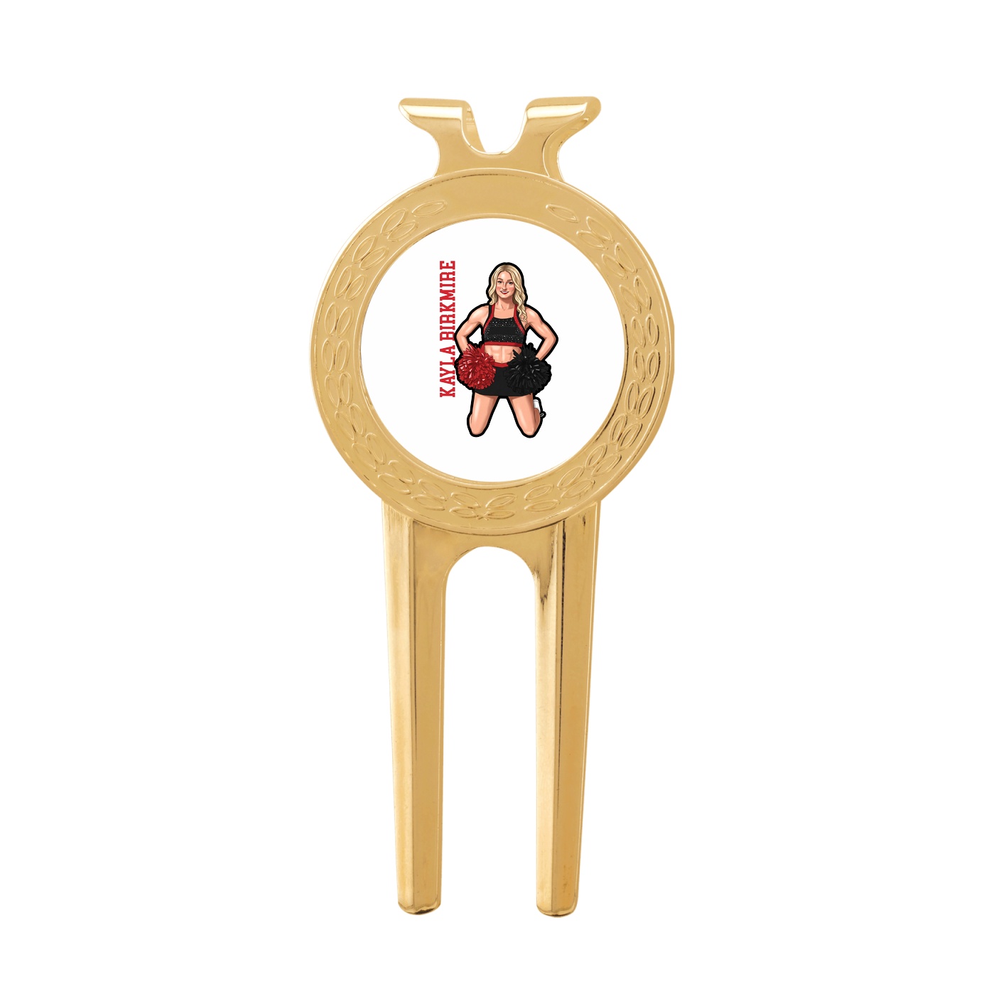 Divot Tool with Ball Marker — Name Vertical in Classic