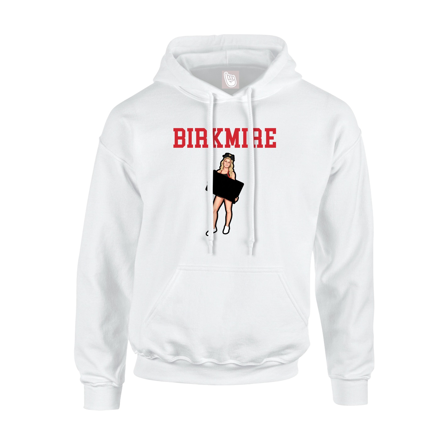 Youth Hoodie — Shirsey in White