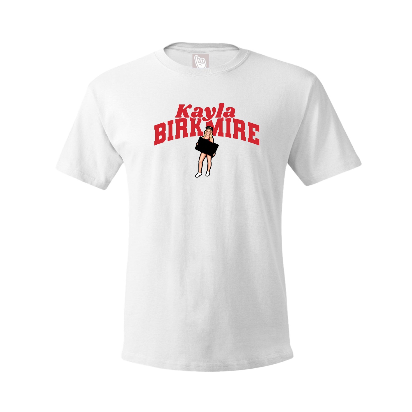 Youth Tee — Signature Arch in White