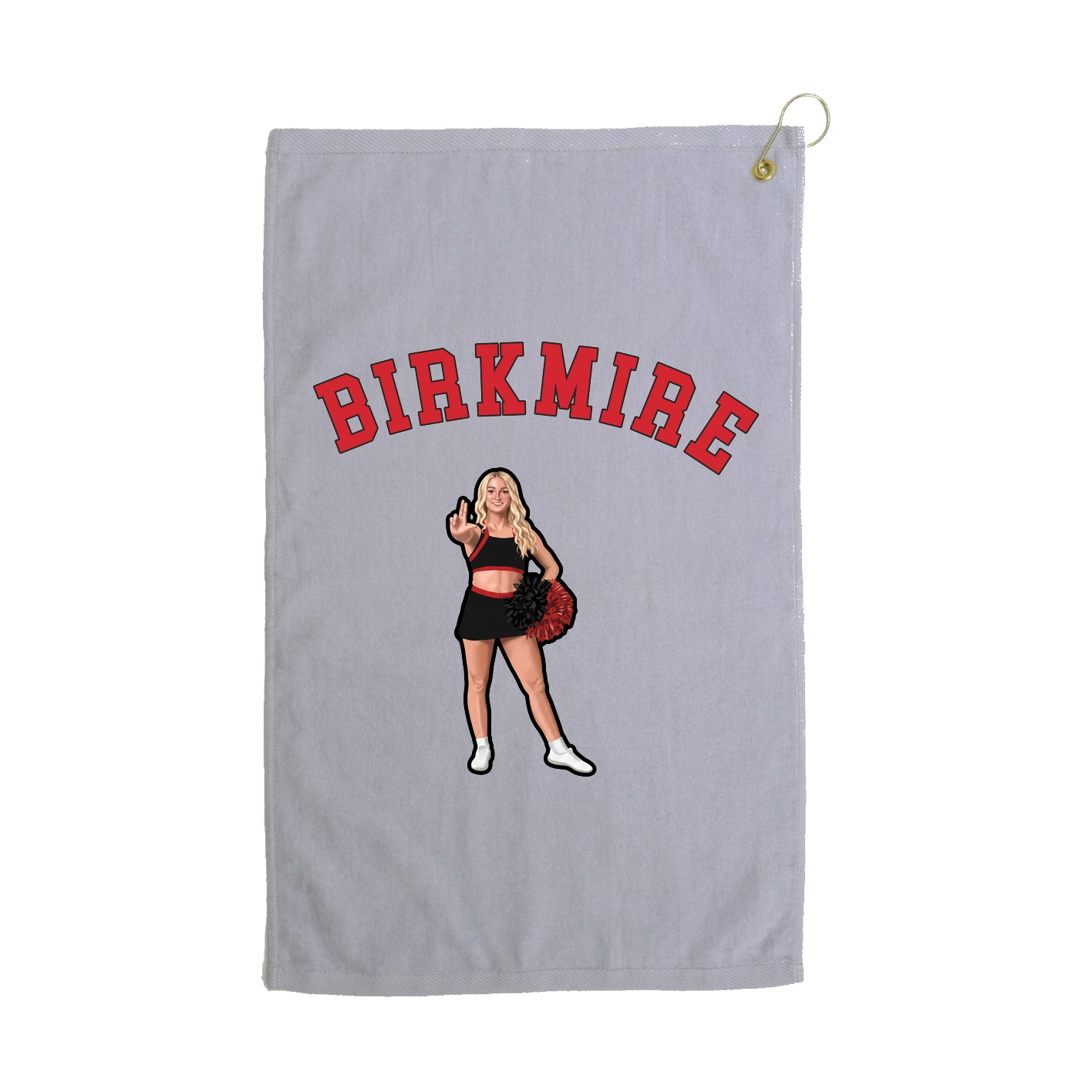 Golf Towel — Shirsey Arch in Grey