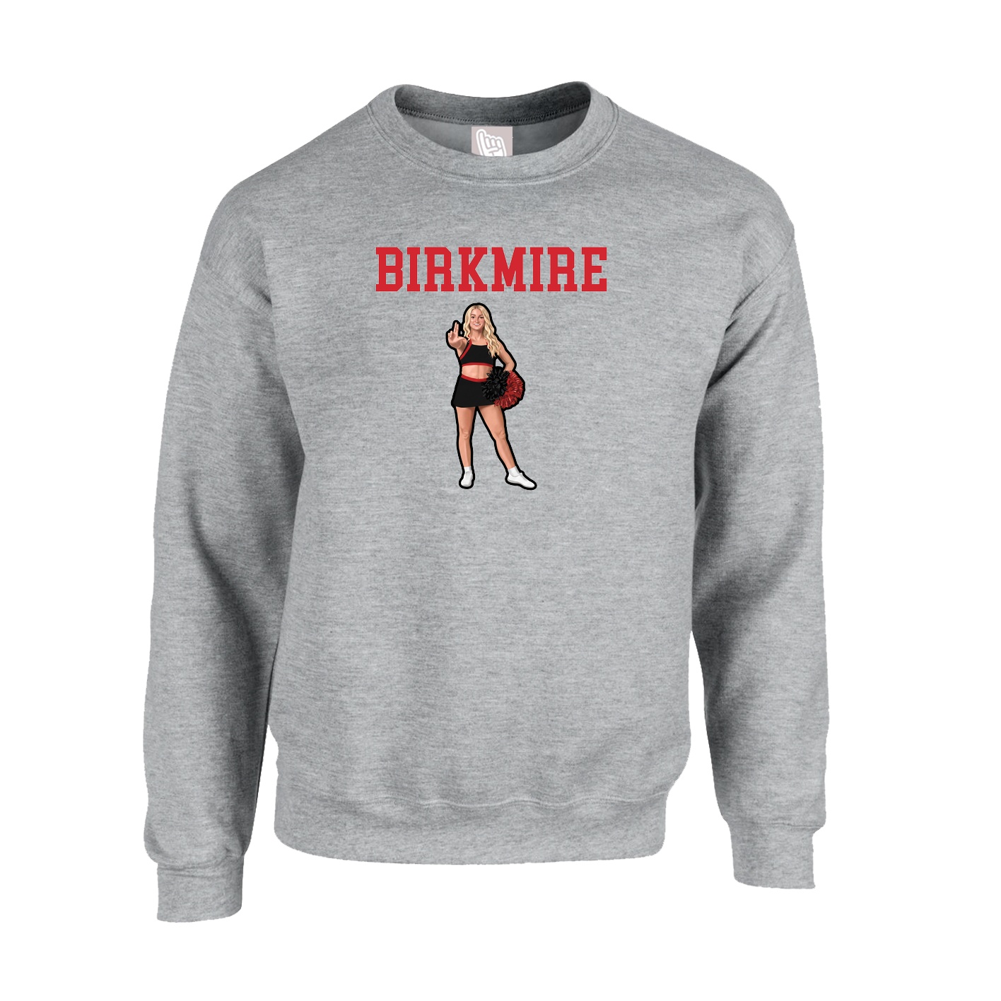 Fleece Crew — Shirsey in Grey