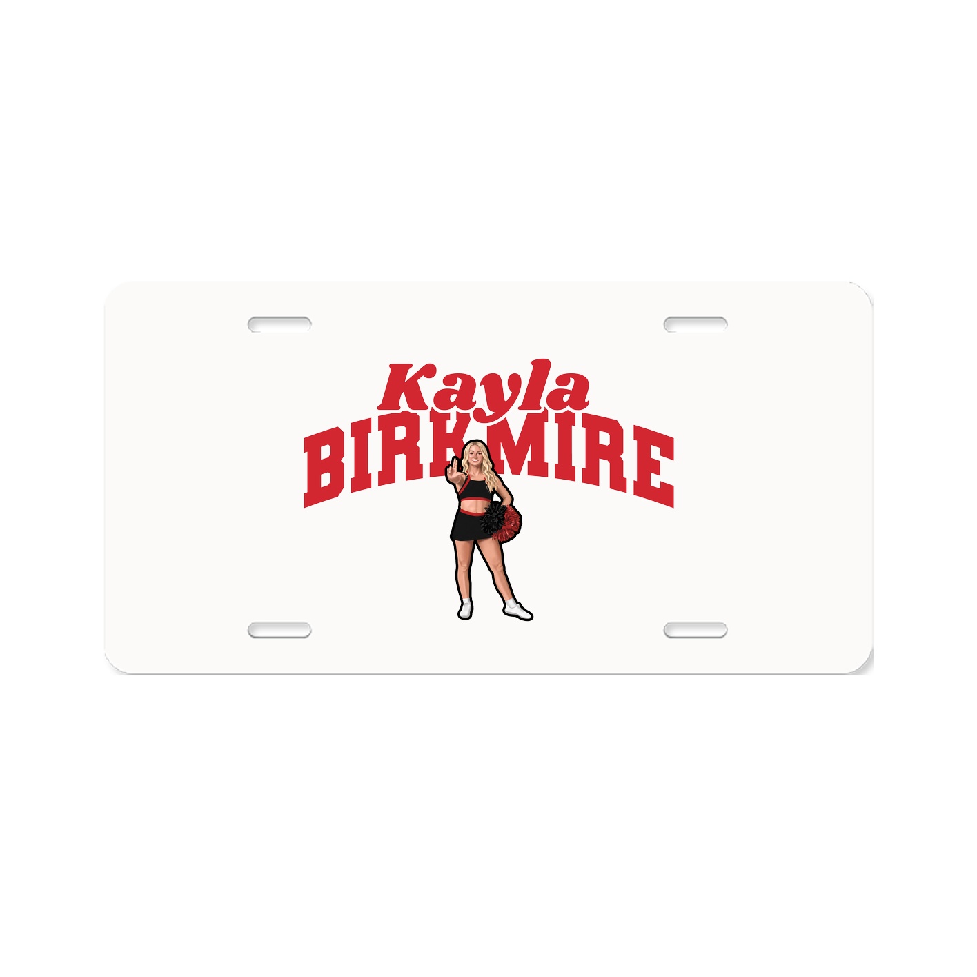 License Plate — Signature Arch in Classic