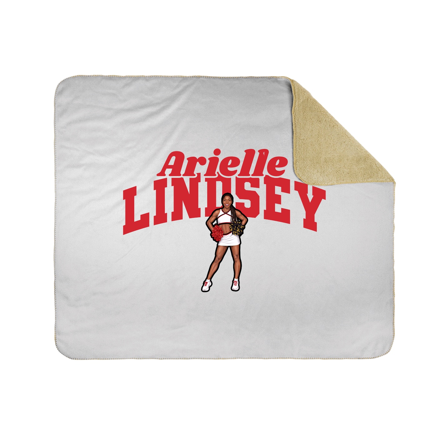 Throw Blanket — Signature Arch in White