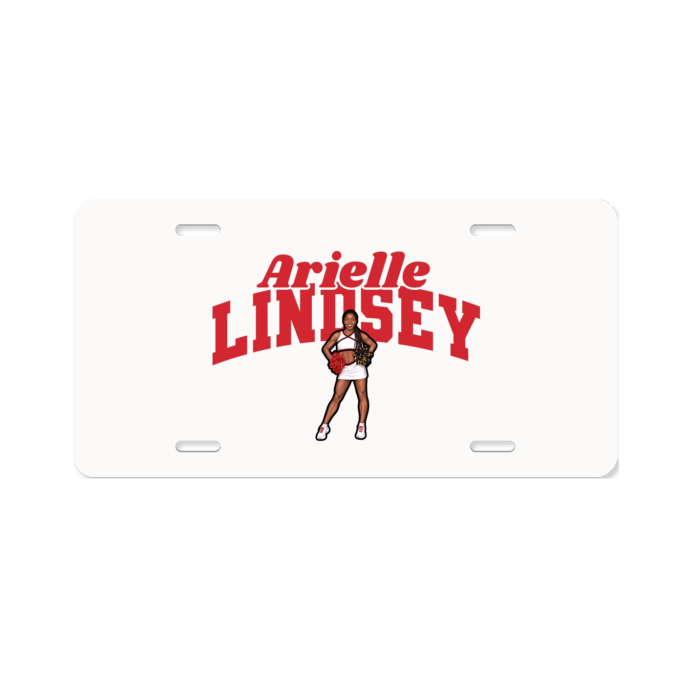 License Plate — Signature Arch in Classic