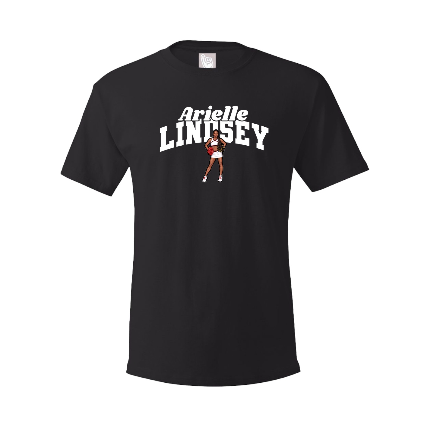 Tee — Signature Arch in Black