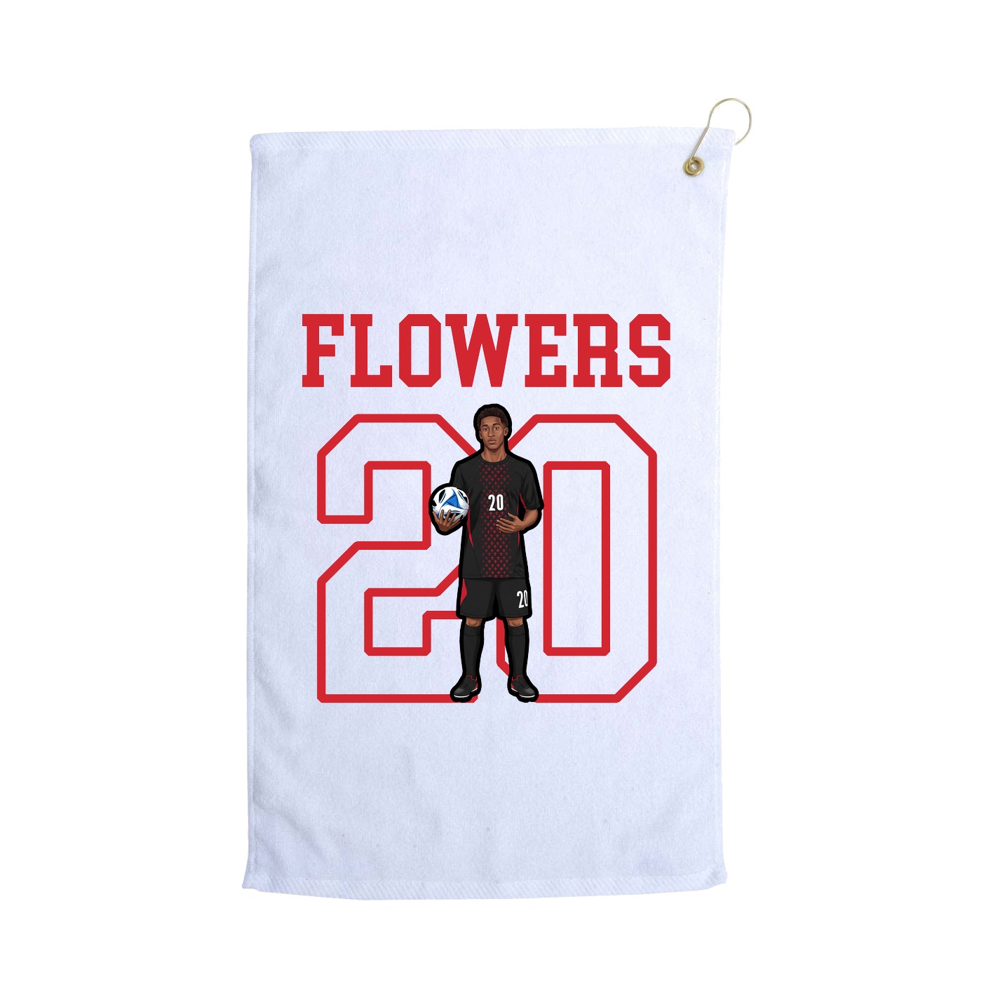 Golf Towel — Shirsey in White