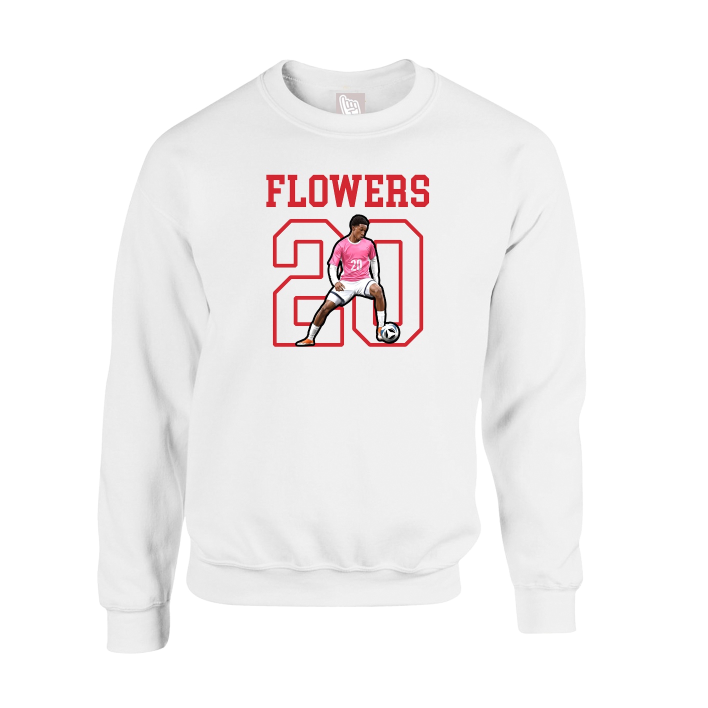 Fleece Crew — Shirsey in White