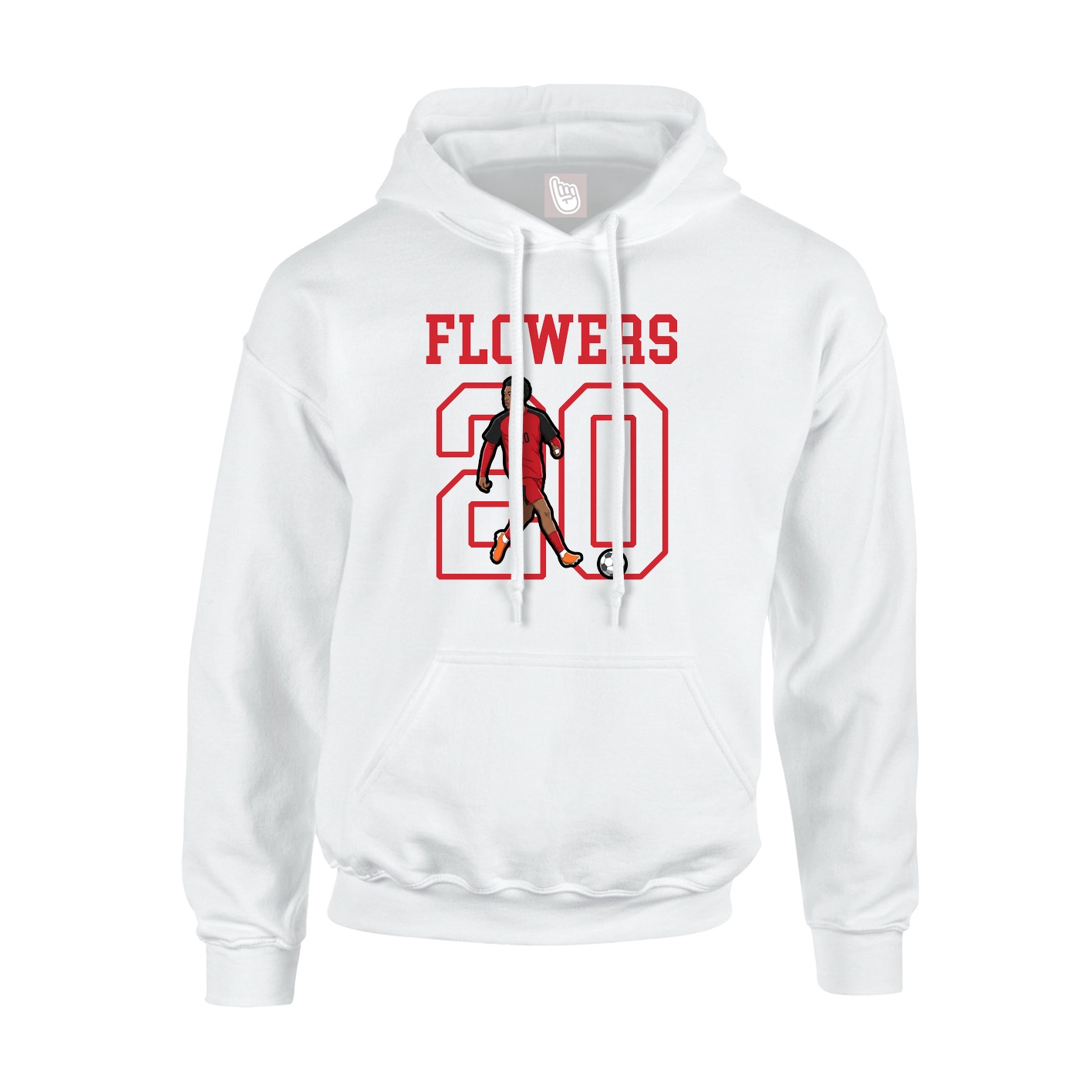 Hoodie — Shirsey in White