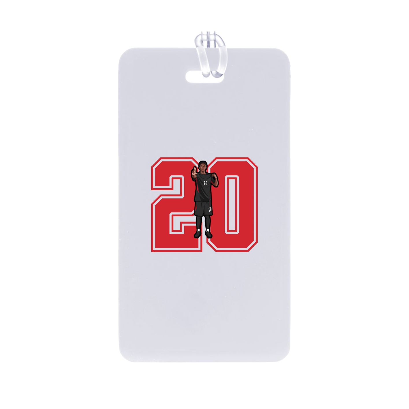 Bag Tag — Number in Classic