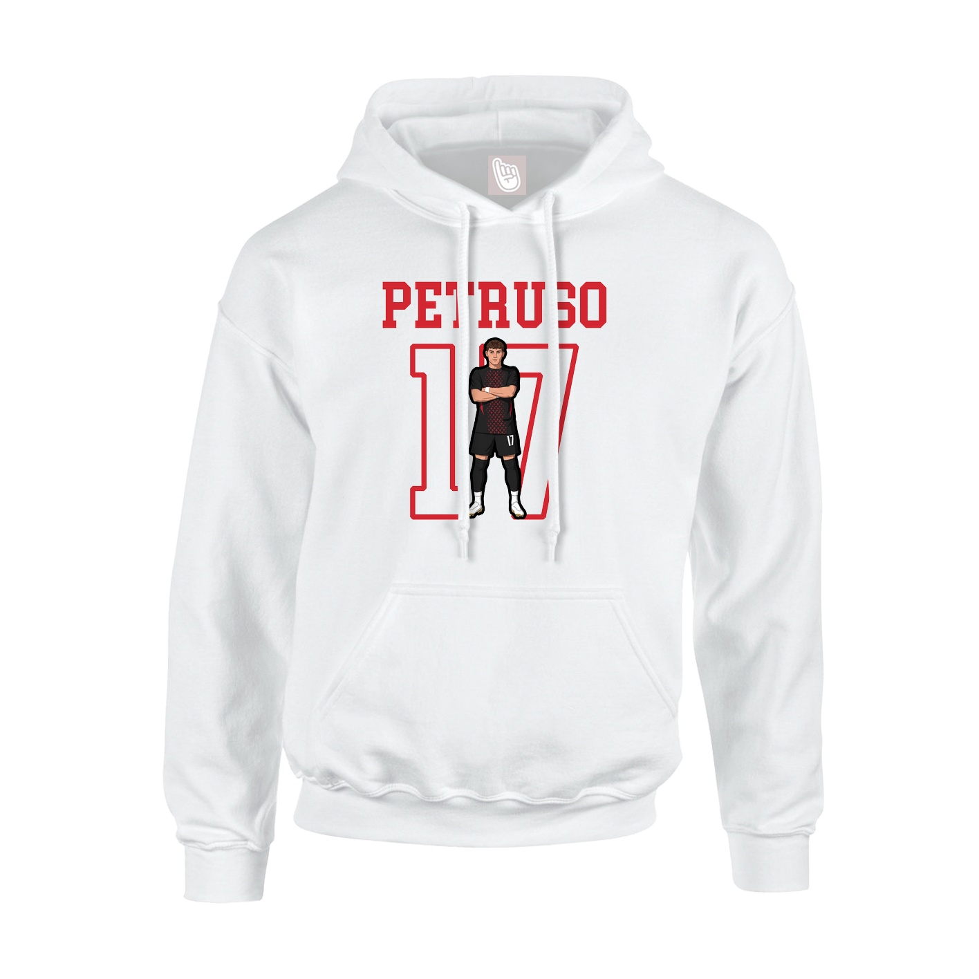 Youth Hoodie — Shirsey in White