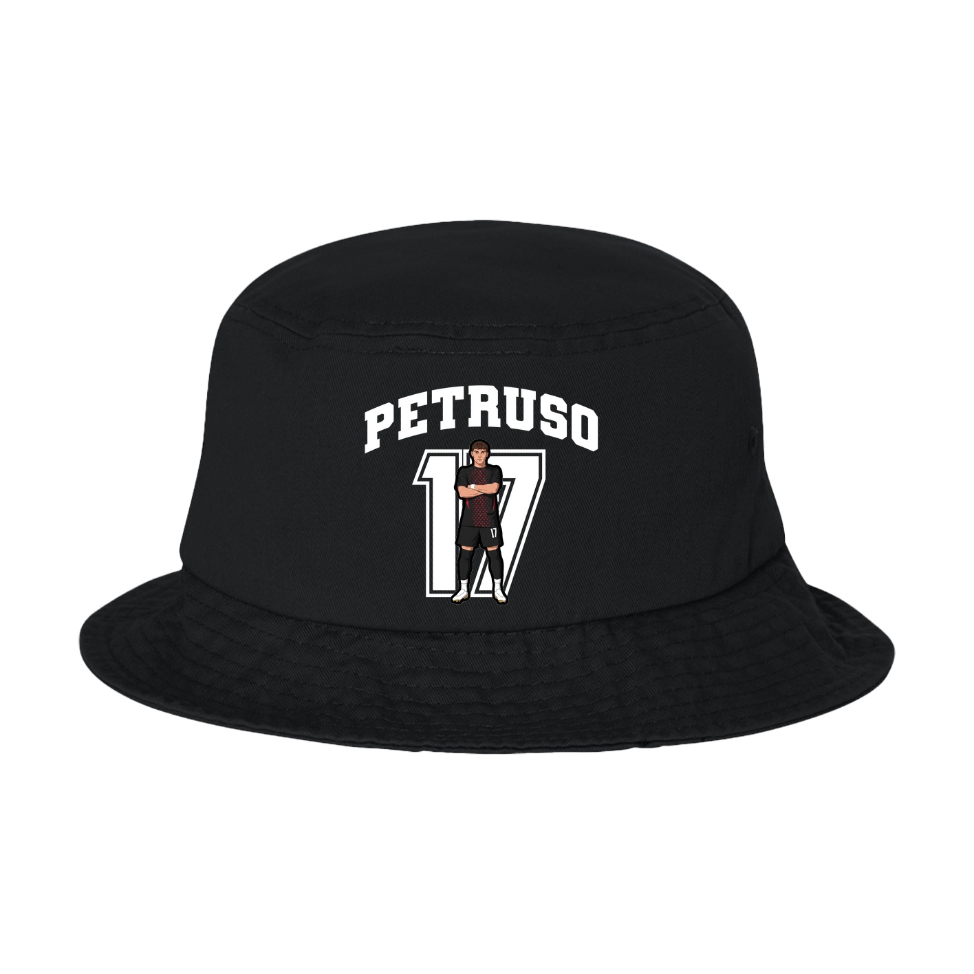 Bucket Cap — Number in Black