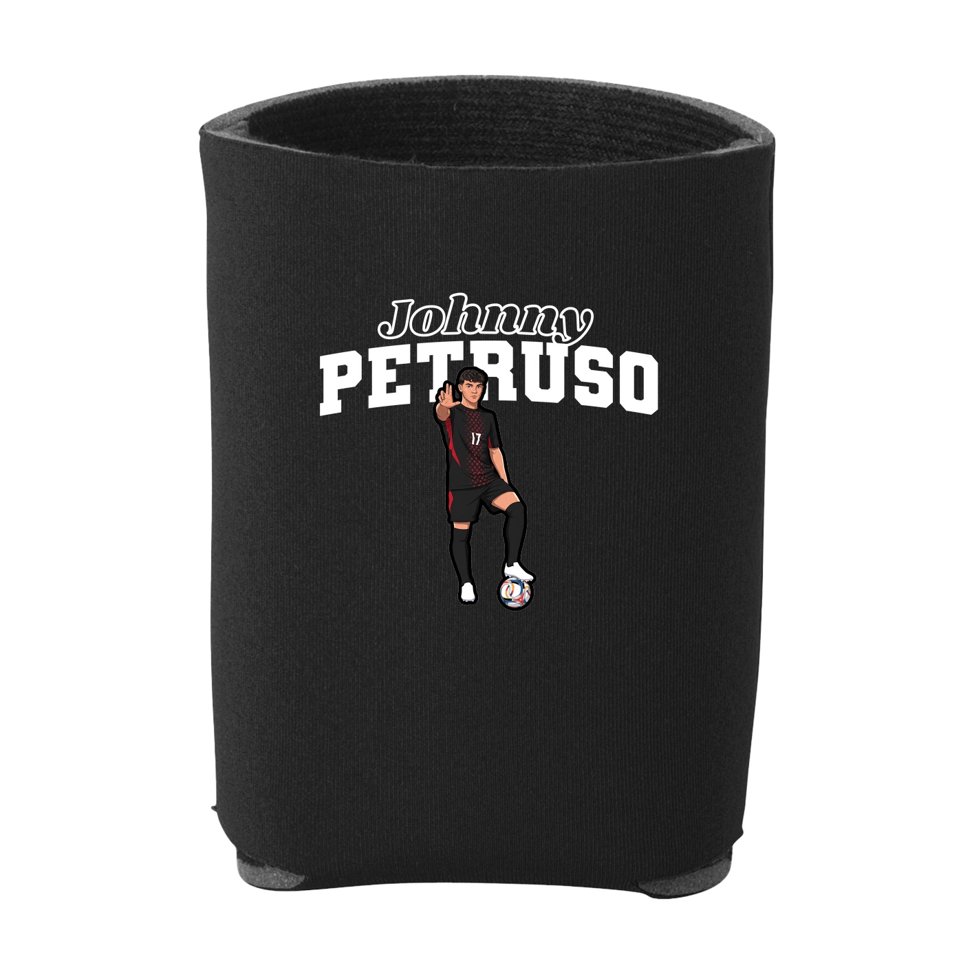 Can Holder — Name Arch in Black