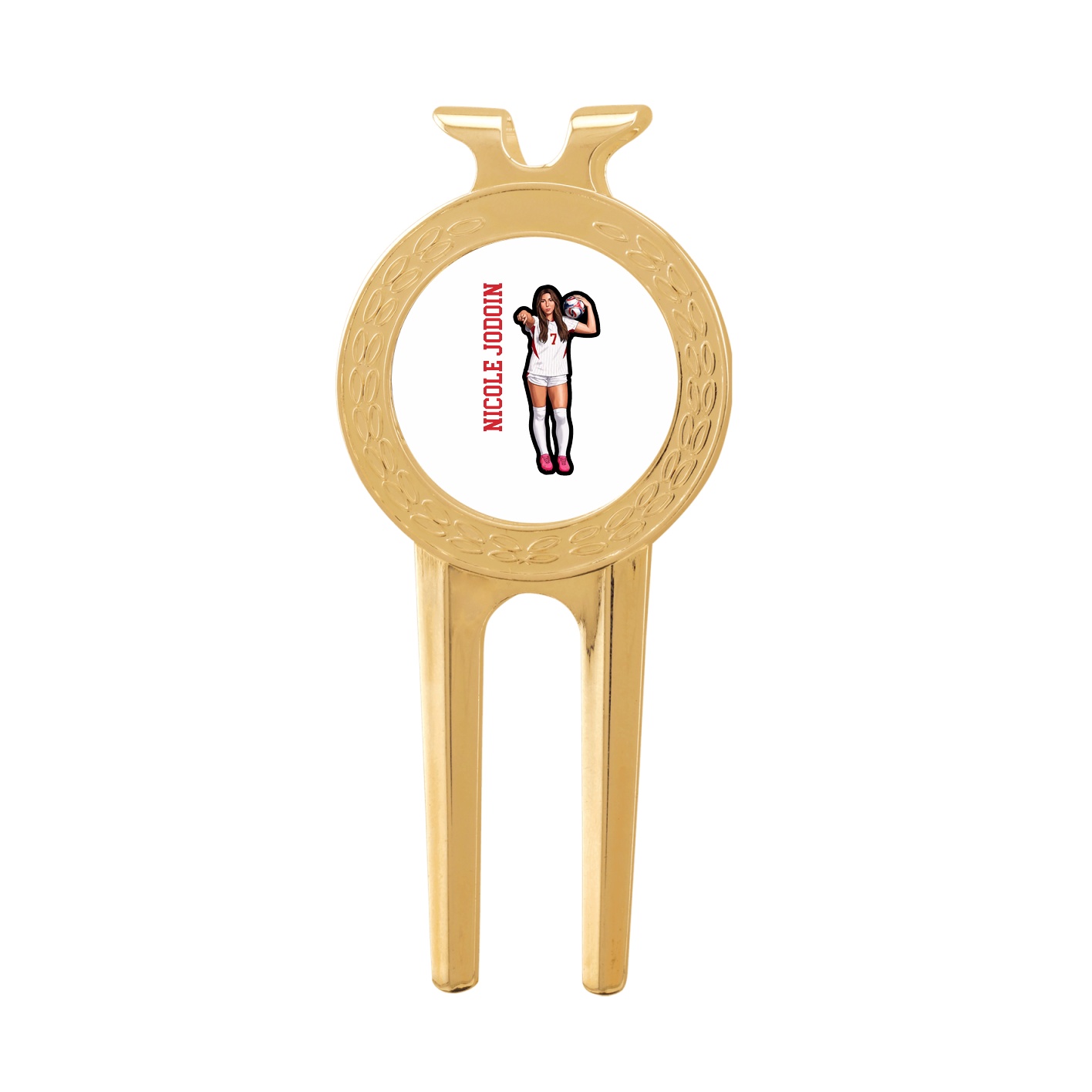 Divot Tool with Ball Marker — Name Vertical in Classic