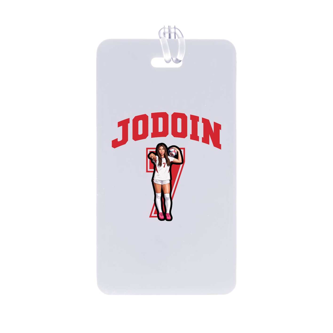 Bag Tag — Number in Classic