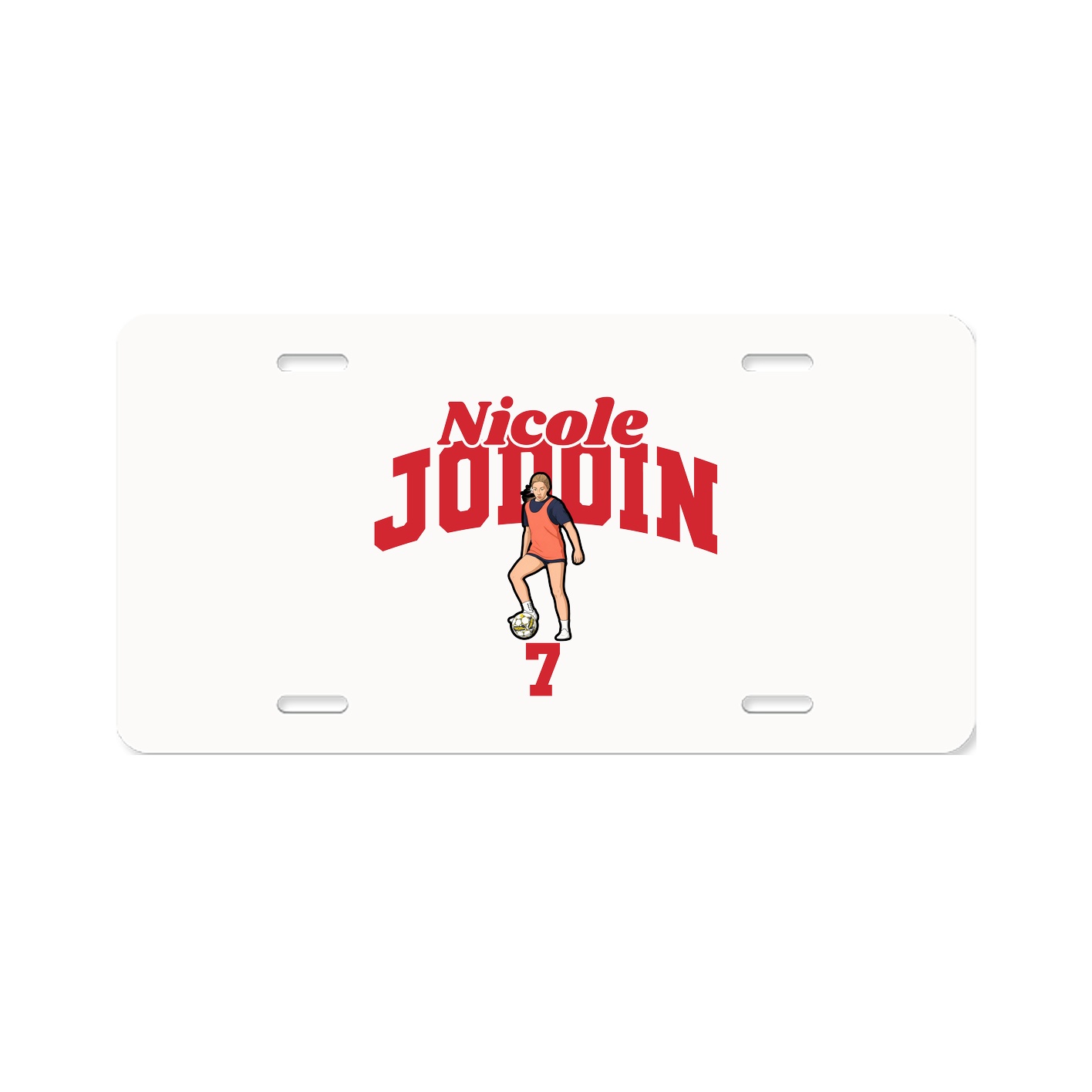 License Plate — Signature Arch in Classic